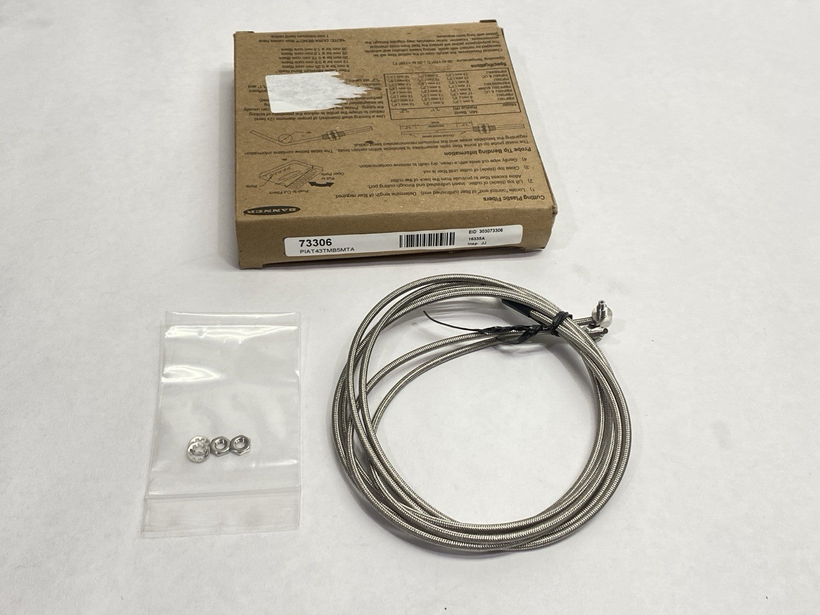 PIAT43TMB5MA | Banner Engineering Fiber Sensor Cable 73306 - New – Open box - Maverick Industrial Sales
