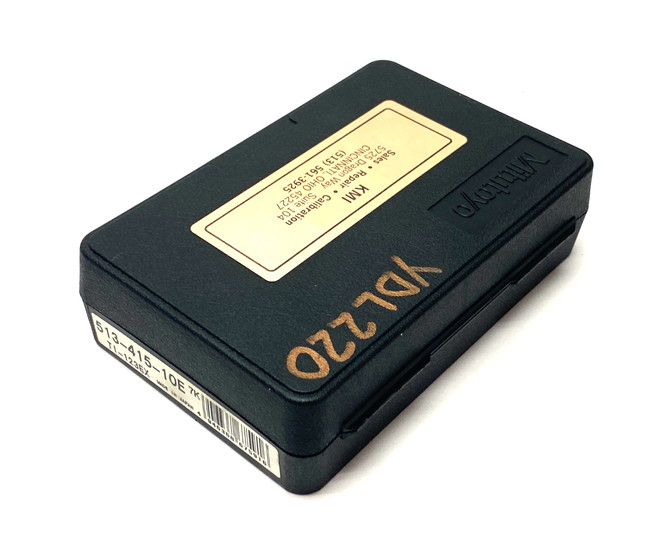 Mitutoyo 513-415-10E Dial Test Indicator 1.0mm Range, 0.01mm Graduation TI-123EX - New – Open box - Maverick Industrial Sales