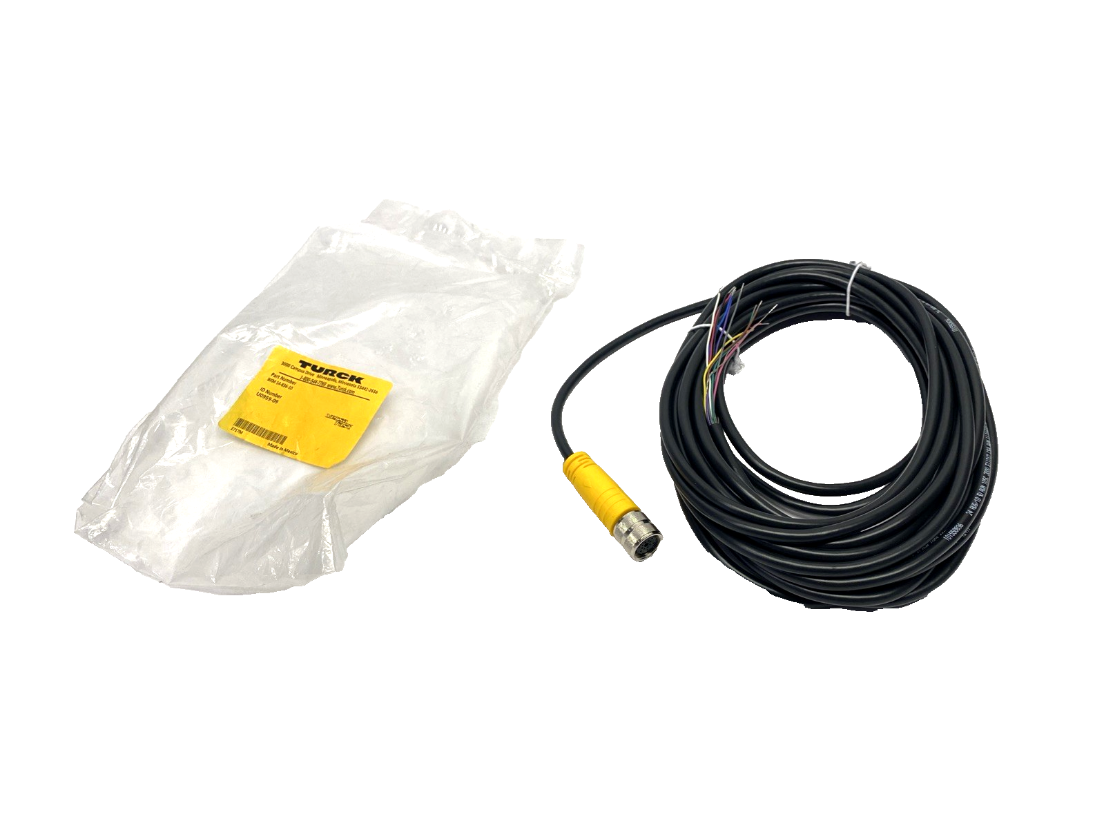 BKM 14-836-10 | Turck Cordset M16 14-Pin Female Straight 10m U0959-09 - New Other - Maverick Industrial Sales