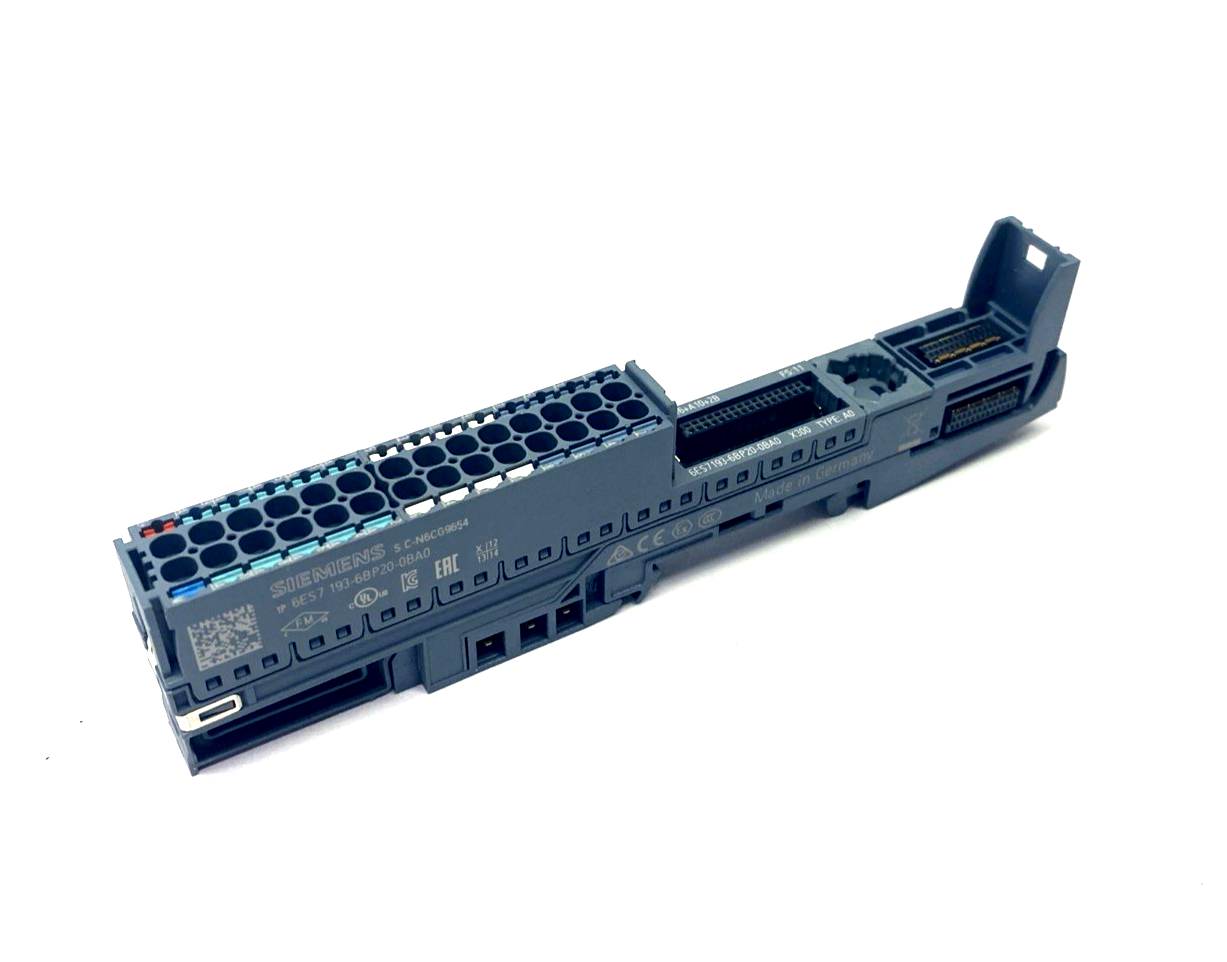 Siemens 6ES7193-6BP20-0BA0 SIMATIC ET 200SP, BaseUnit BU15-P16+A10+2B - Maverick Industrial Sales
