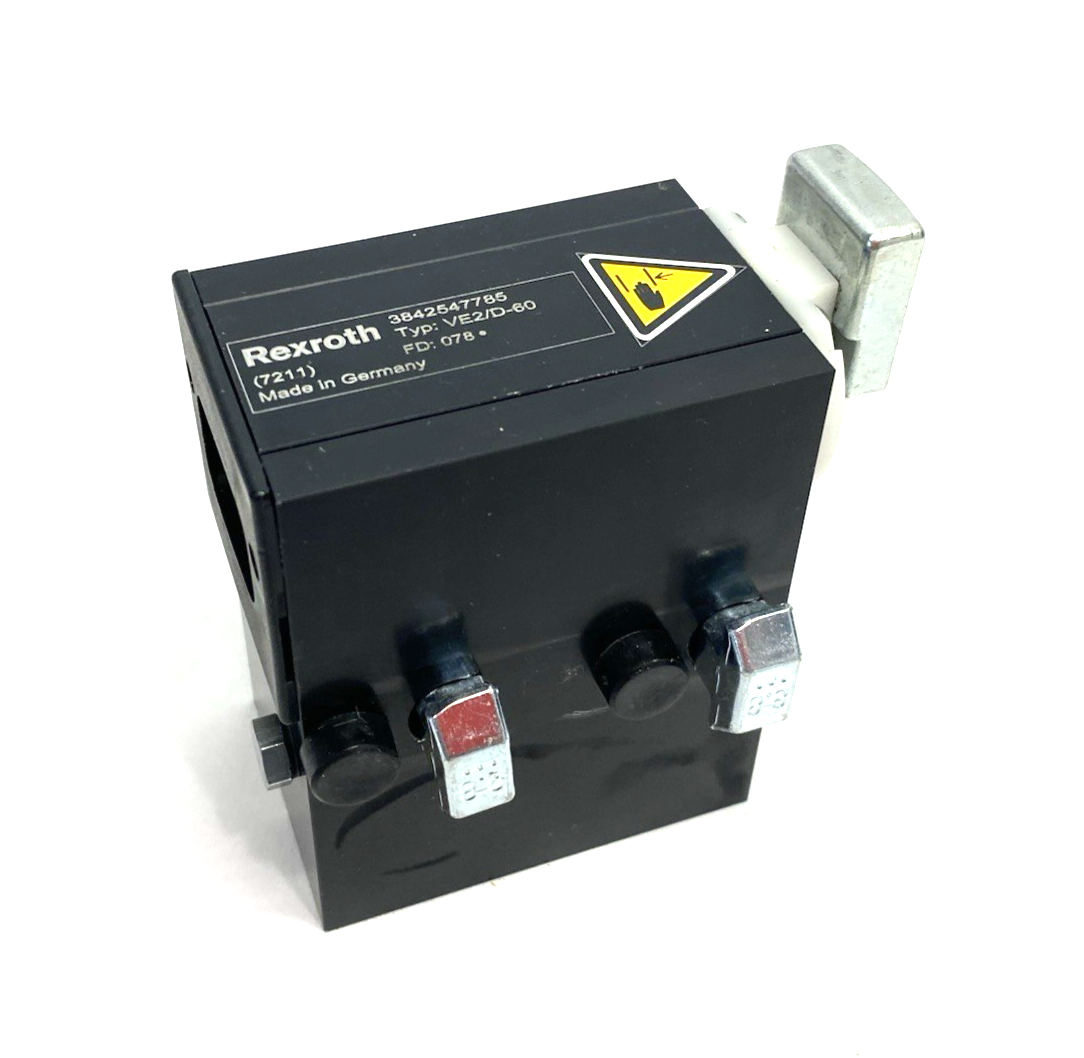 Bosch Rexroth 3842547785 Pneumatic Stop Gate Module, Damping VE2/D-60 - Maverick Industrial Sales