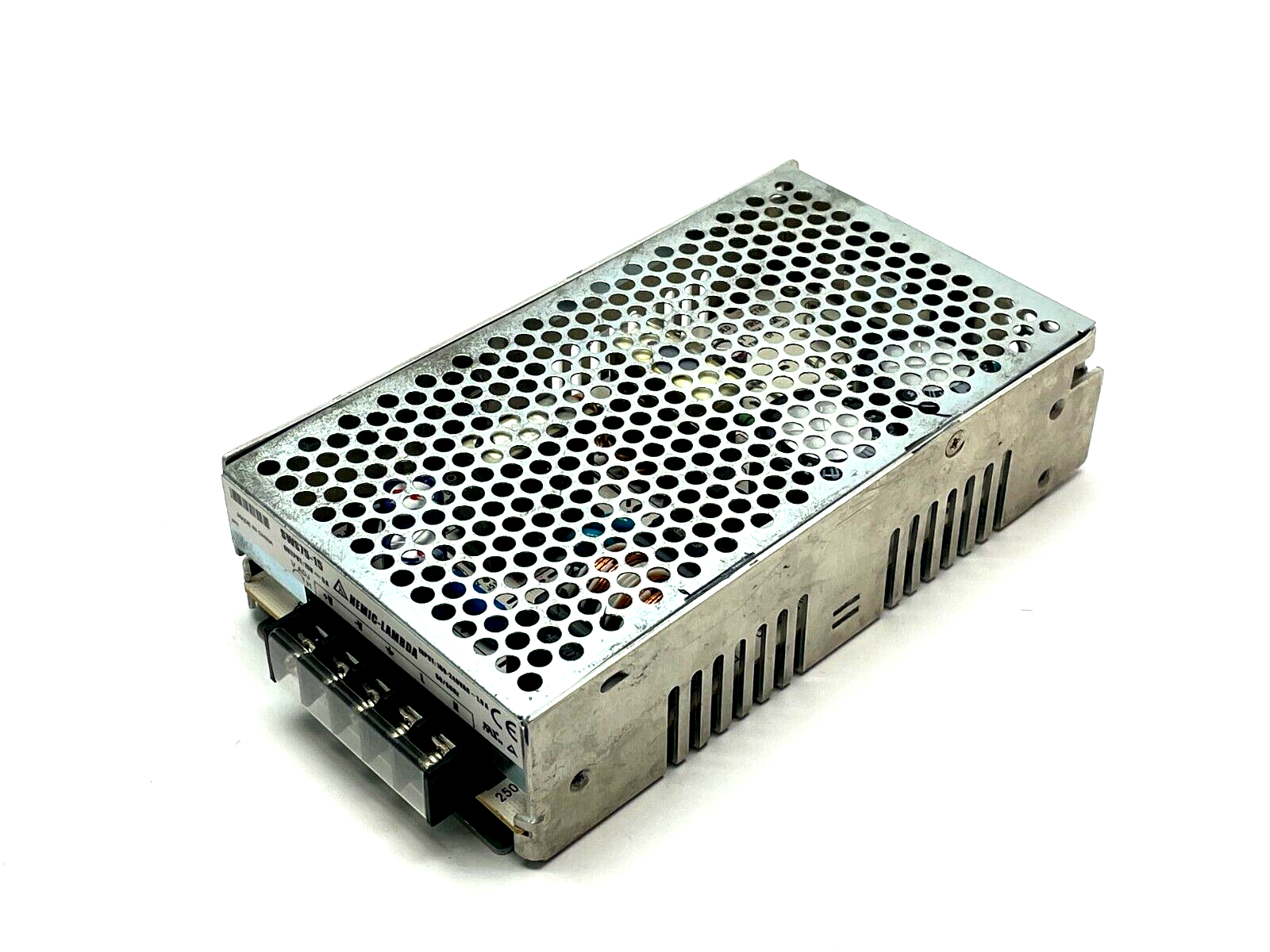 Nemic-Lambda SWS75-15 Power Supply AC-DC 15V 5A 85-265V - For parts or not working - Maverick Industrial Sales