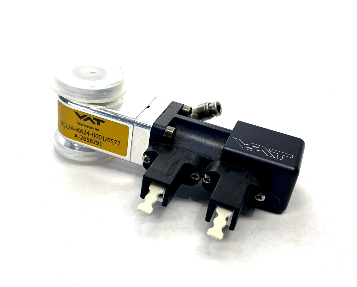 VAT 01224-KA24-0001 Mini Gate Valve ISO-KF Size DN 16, 5/8" - Used - Maverick Industrial Sales