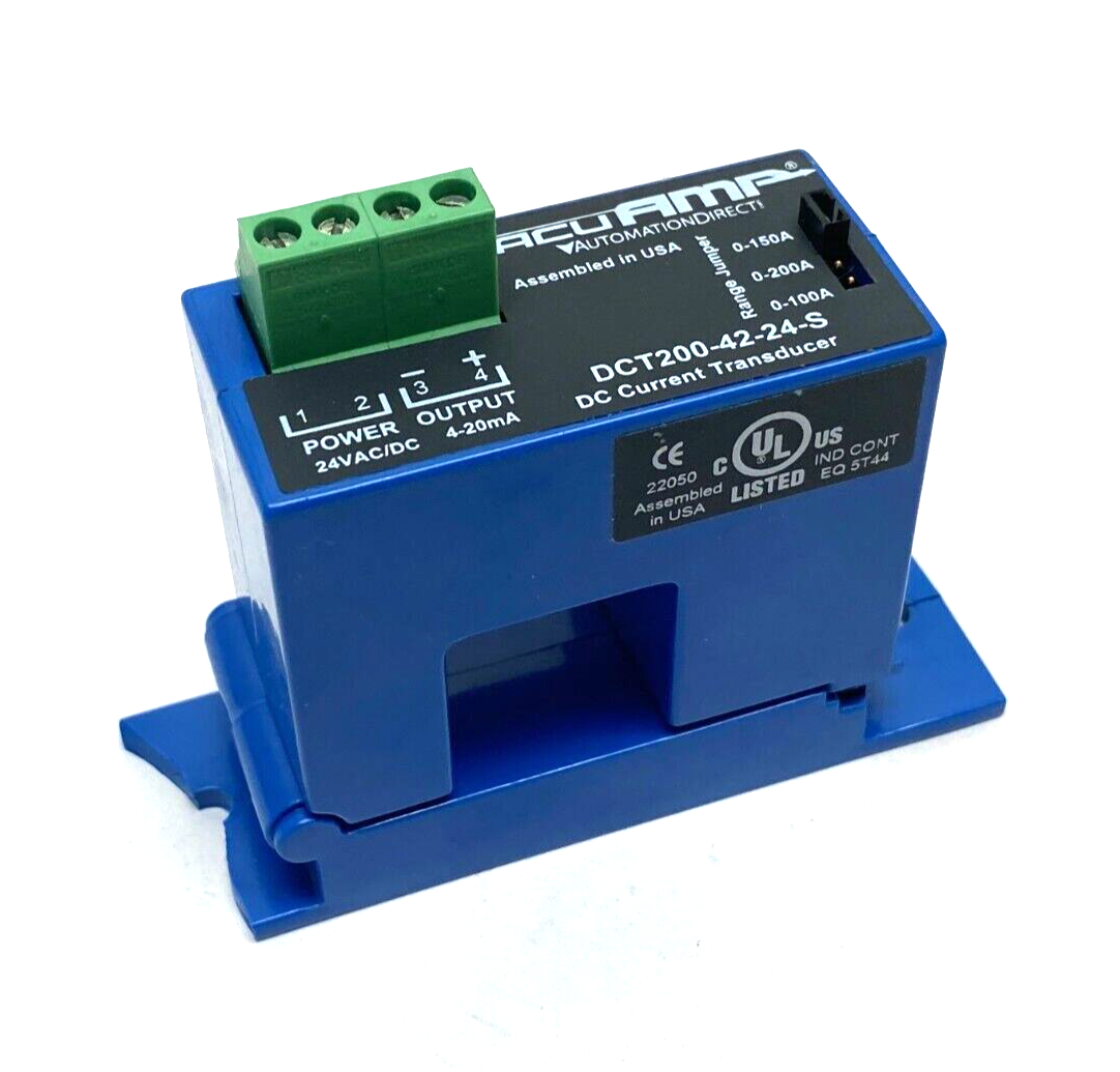 Automation Direct DCT200-42-24-S AcuAMP DC Current Transformer BROKEN MOUNT - Maverick Industrial Sales