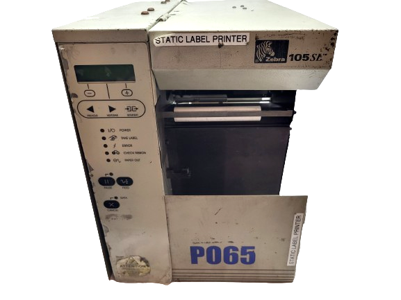 Zebra 105SL Thermal Barcode Label Printer 10500-2001-2000 - For parts or not working - Maverick Industrial Sales