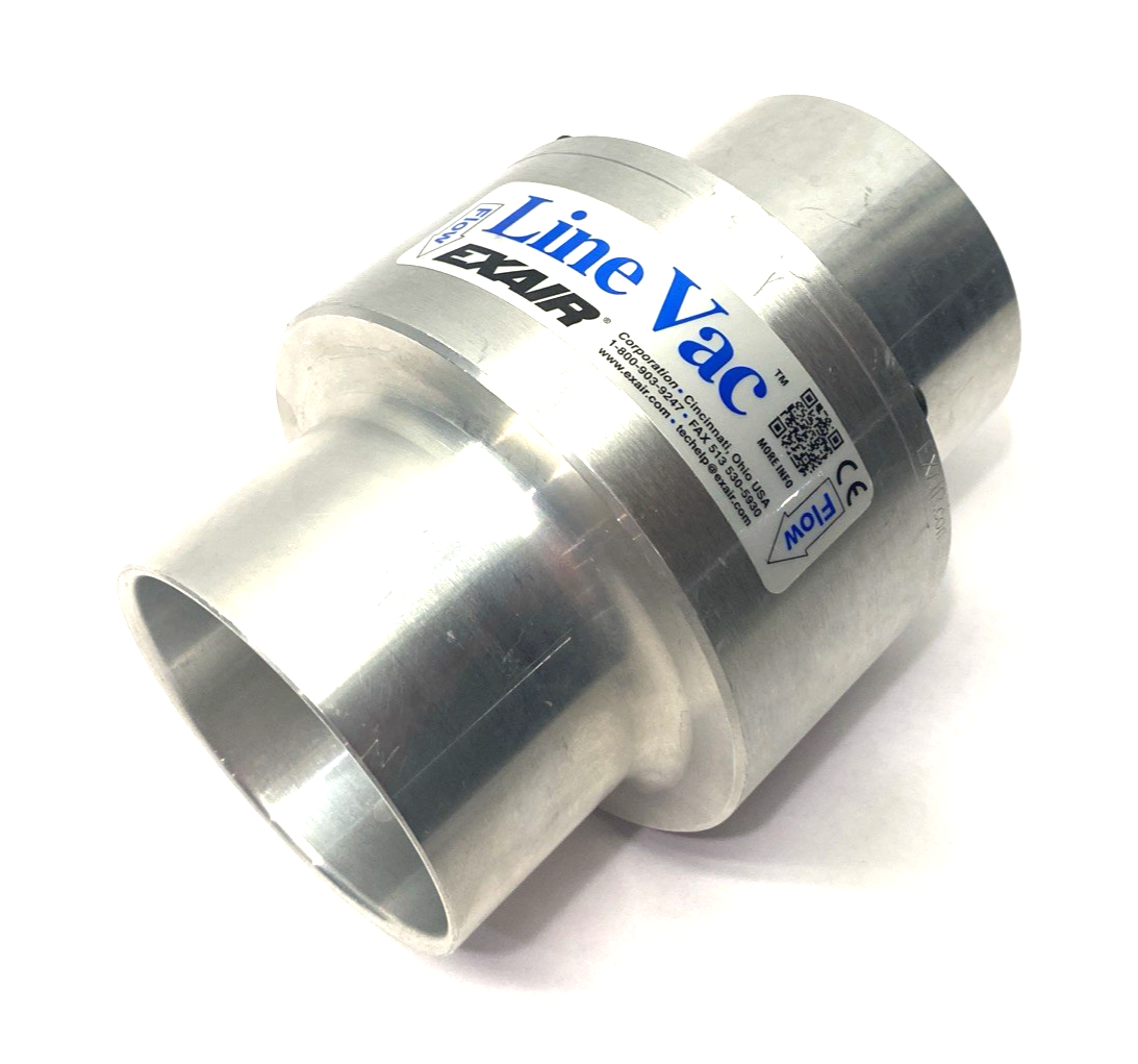 Exair 6086 Aluminum Line Vac 3" Hose ID, 1/2" NPT Air Inlet - Maverick Industrial Sales