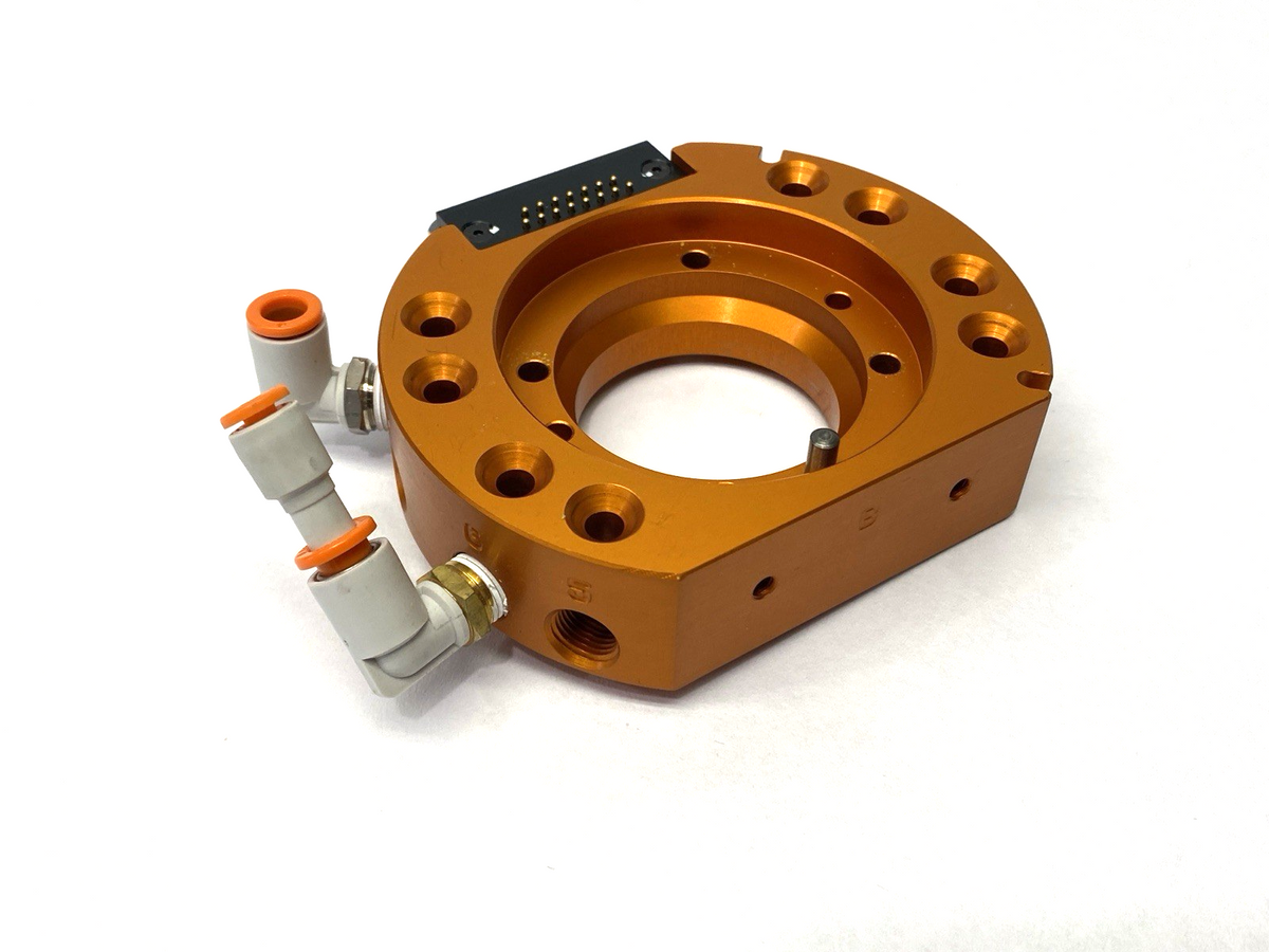 QC021T | ATI Robotic Tool Changer 1/8" NPT Ports w/ D15T Female Connector 15-Pin - Used - Maverick Industrial Sales