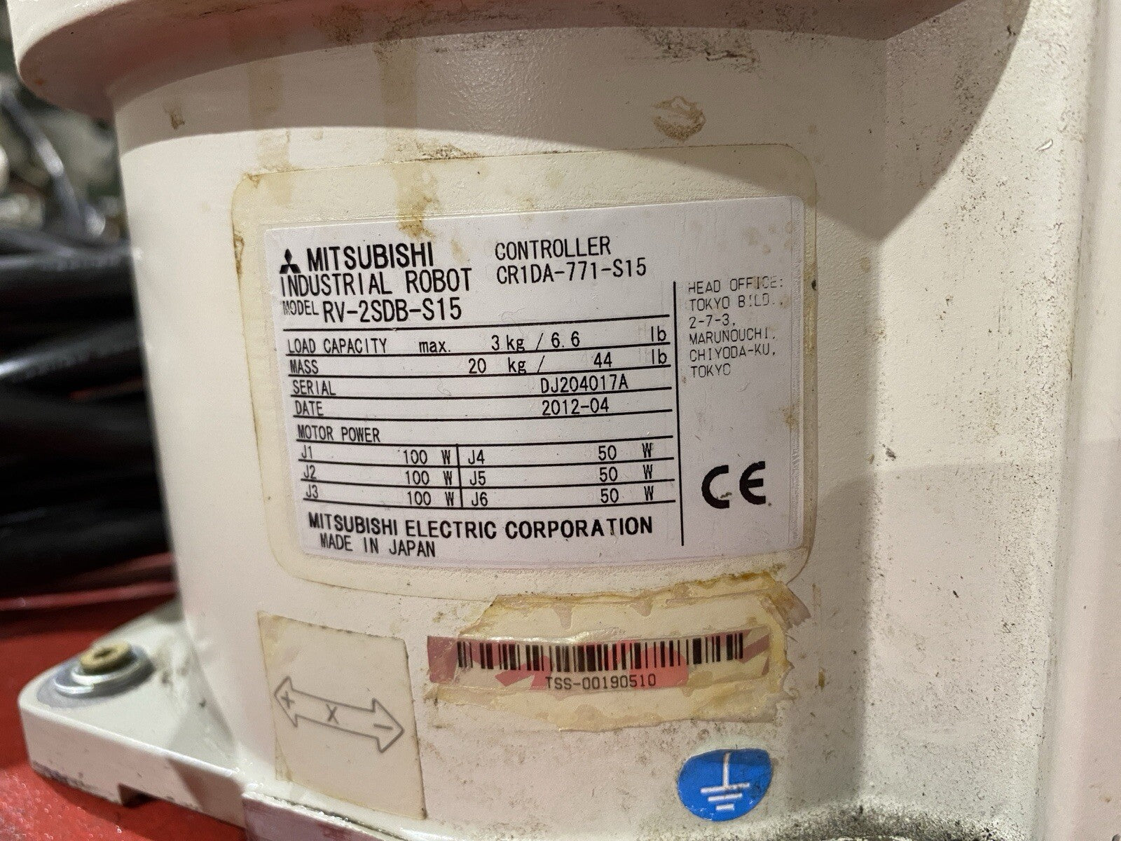 Mitsubishi RV-2SDB-S15 Robot, CR1DA-771-S15 Controller, R32TB Teach Pendant - Maverick Industrial Sales