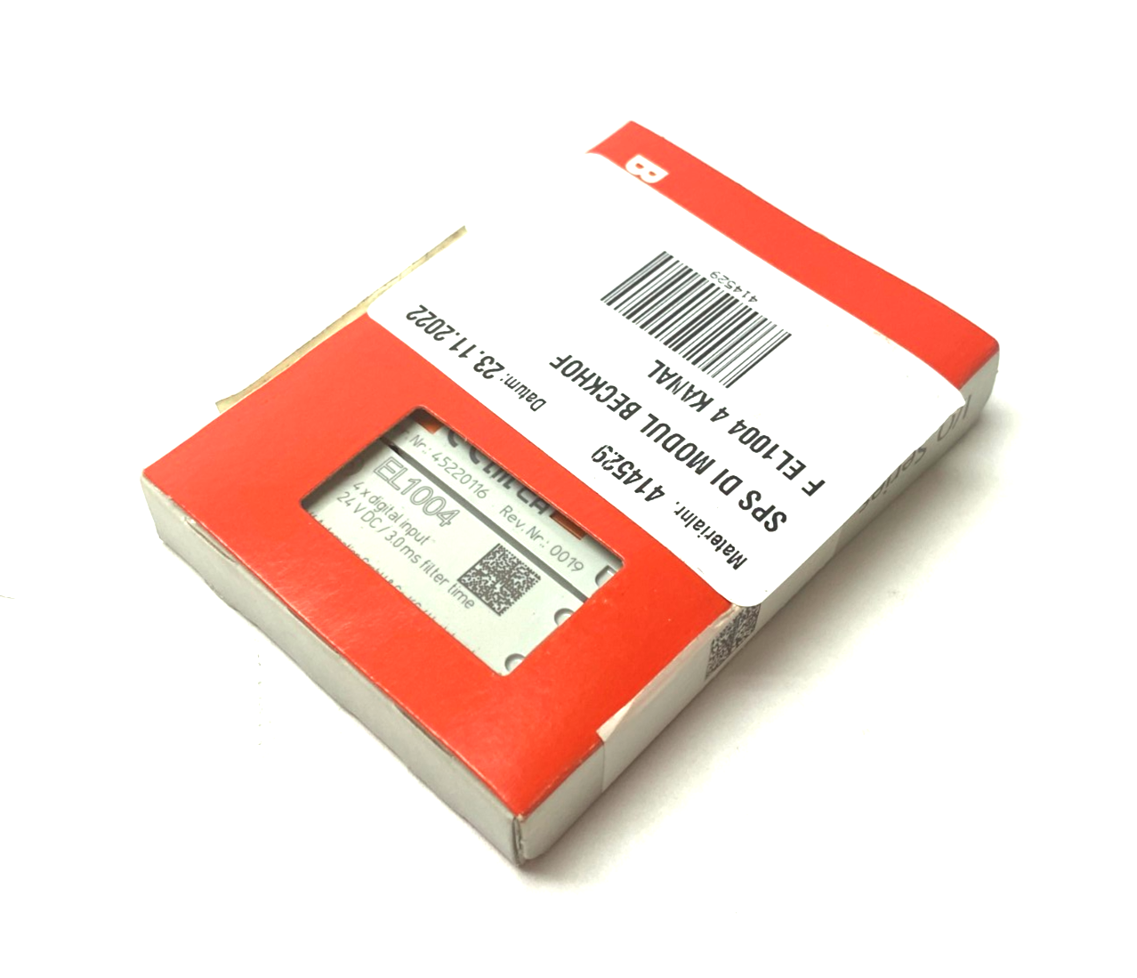 Beckhoff EL1004 EtherCAT 4-Channel Digital Input Terminal - Maverick Industrial Sales