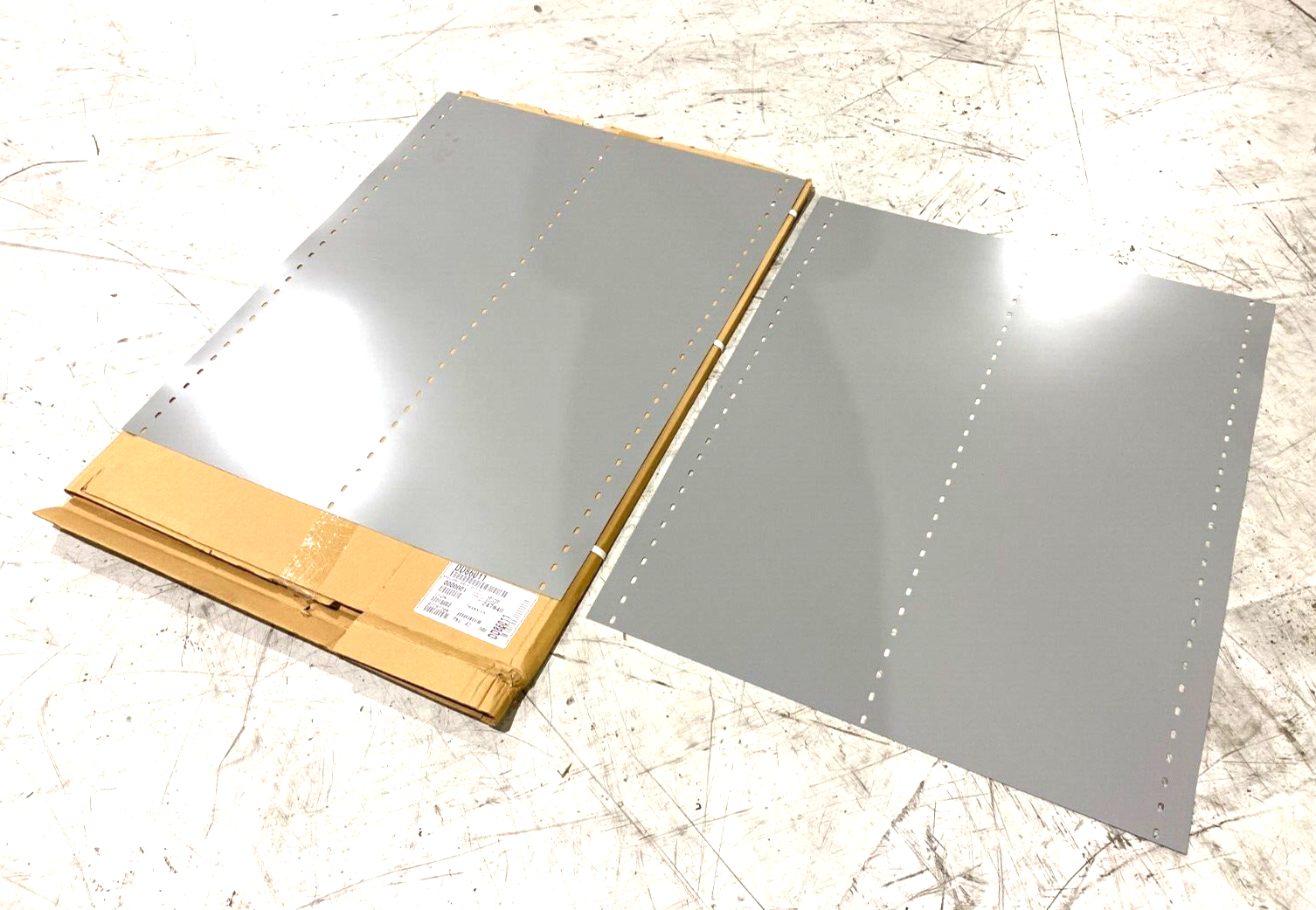 Lyon DD86011 8000 Series Closed Steel Shelving Back Panel 36″ Width x 84″ Height - New – Open box - Maverick Industrial Sales