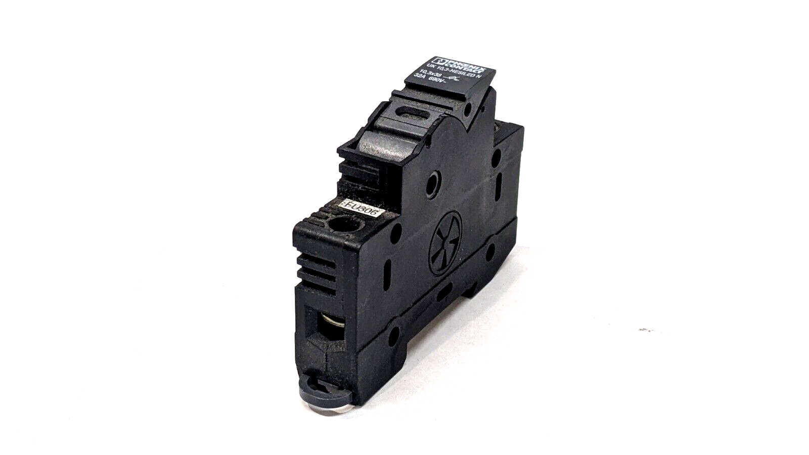 Phoenix Contact UK 10,3-HESILED N 690 Fuse Modular Terminal Block 32A 3048399 - Used - Maverick Industrial Sales