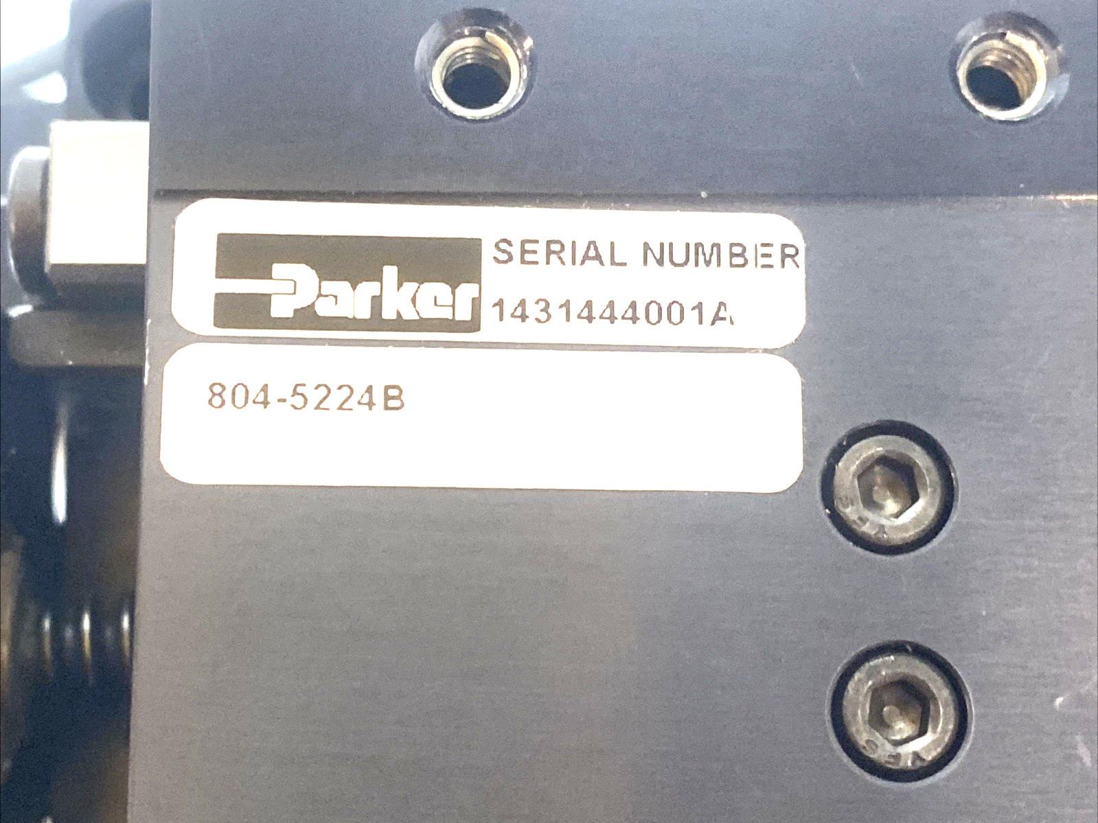 804-6638A | Parker 804-5224B Linear Stage Stepper Motor Precision Actuator LV172-01-FL- For parts or not working - Maverick Industrial Sales