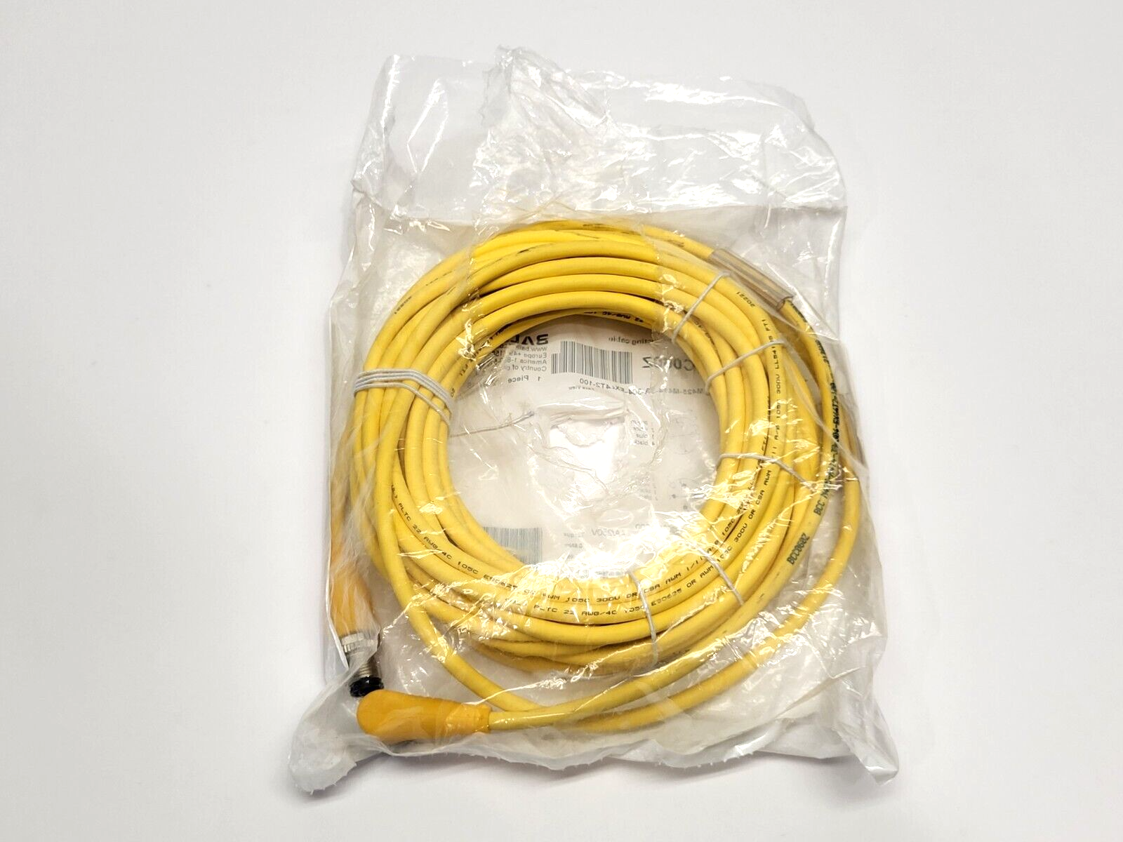 Balluff BCC060Z Double-Ended Connector Cable BCCM425-M414-3A-304-EX44T2-100 - Maverick Industrial Sales