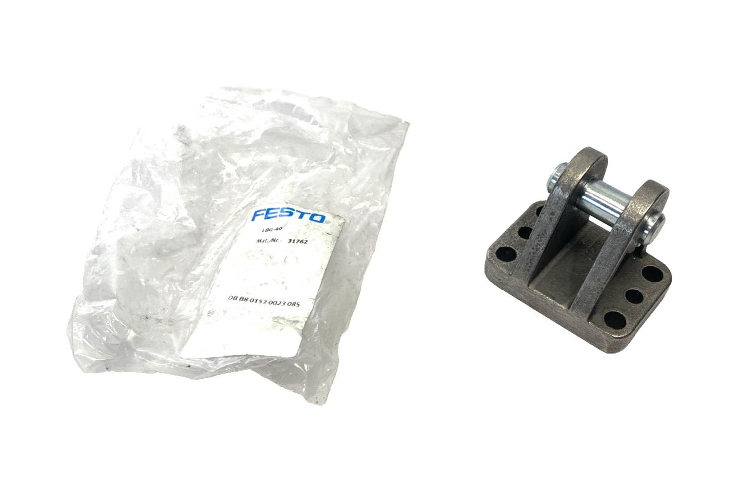 Festo LBG-40 Clevis Foot, Size 40, 31762 MISSING CLIP - Maverick Industrial Sales