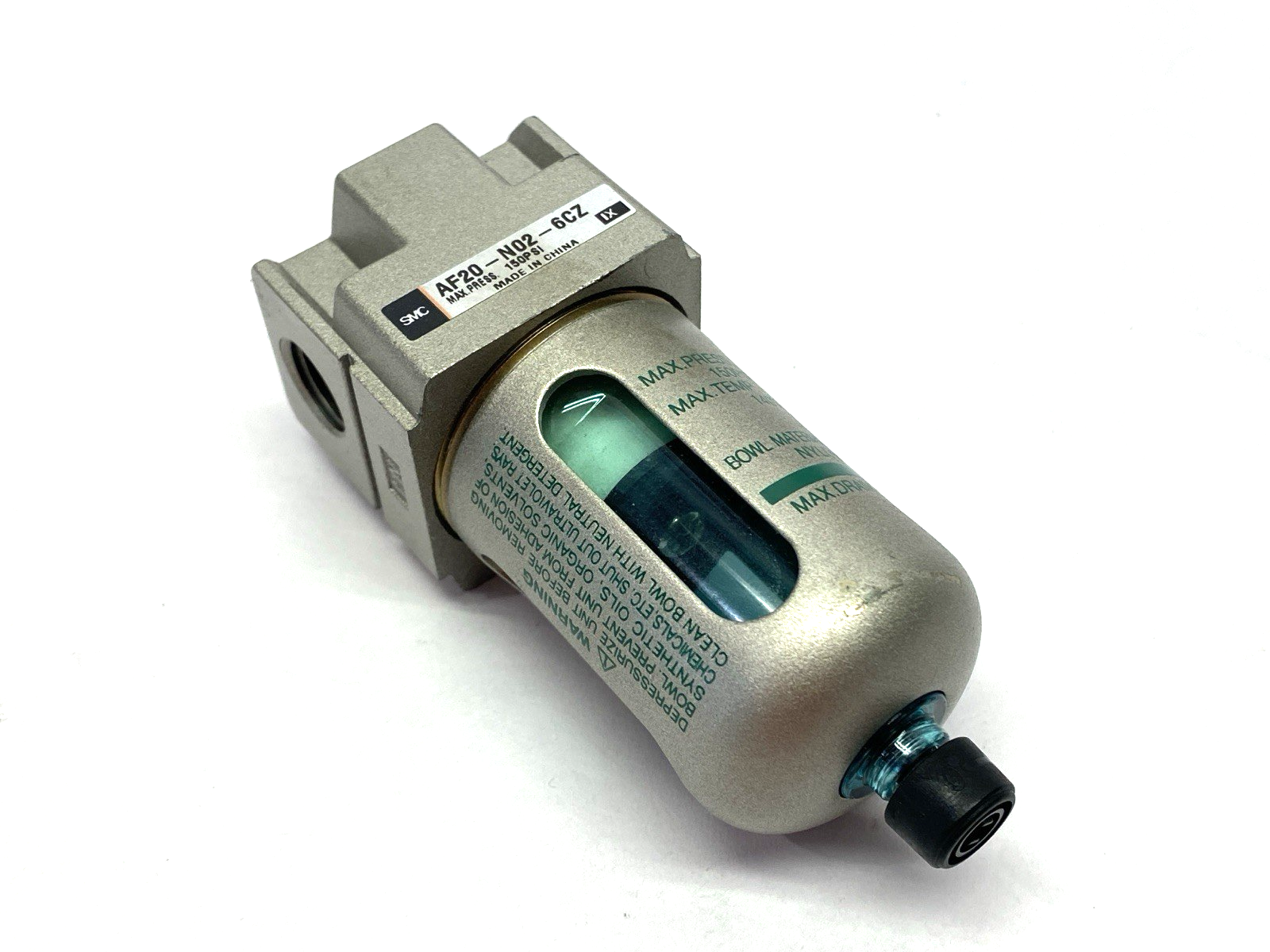 SMC AF20-N02-6CZ Pneumatic Filter 1/4" NPT - Maverick Industrial Sales