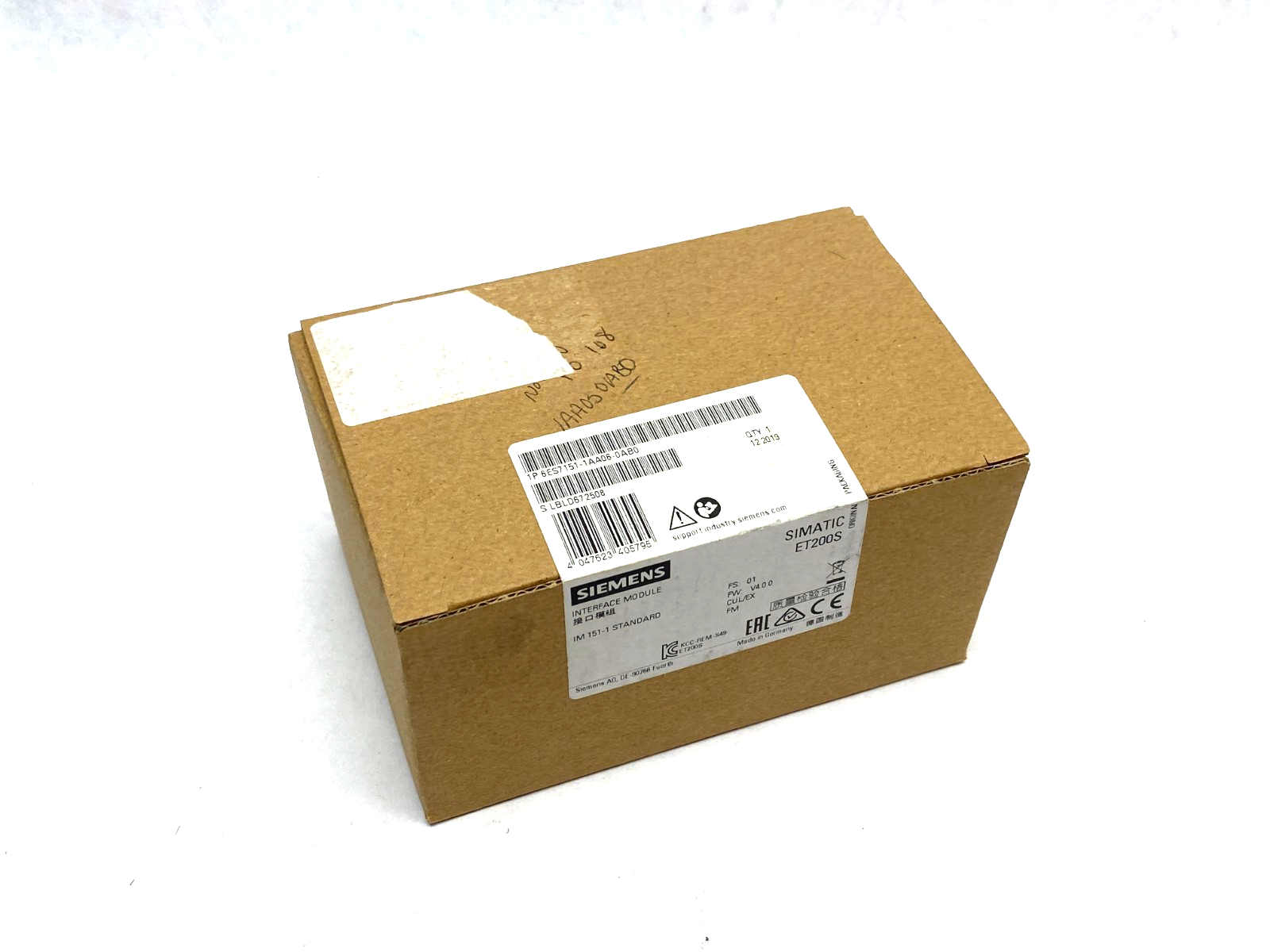 Siemens 6ES7151-1AA06-0AB0 SIMATIC ET200S Interface Module IM 151-1 STANDARD - Maverick Industrial Sales