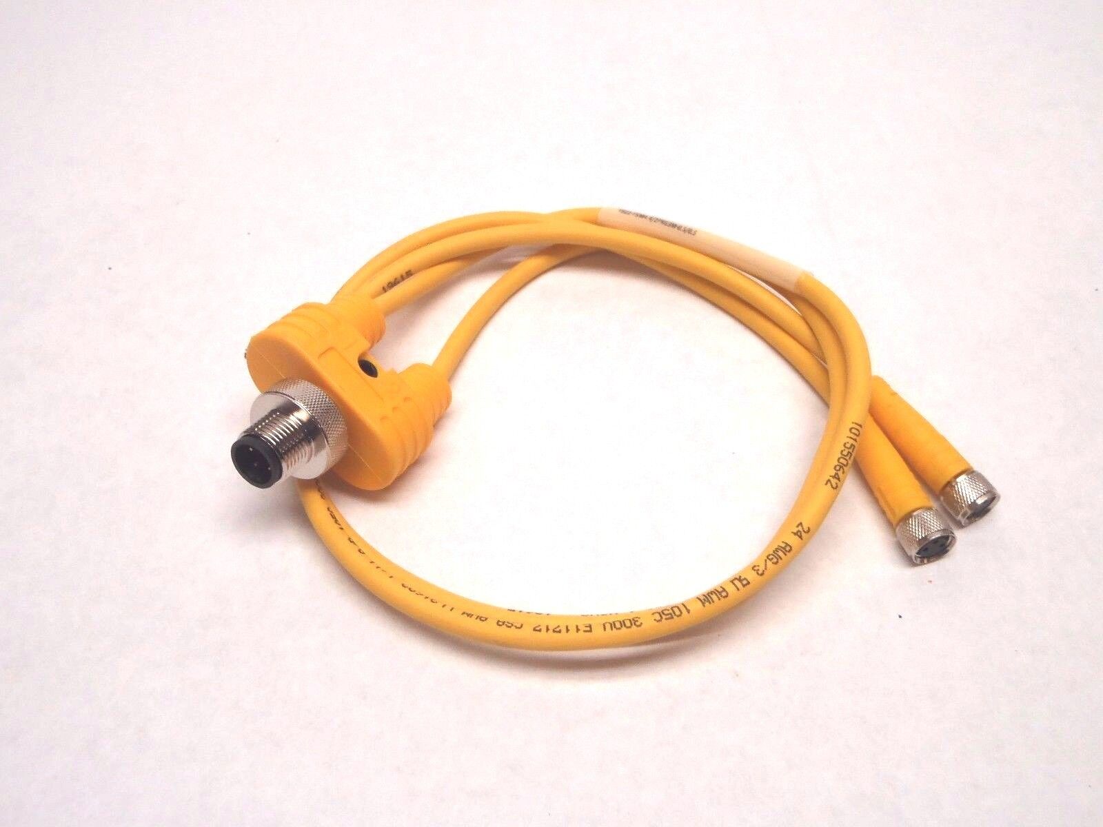 Turck YBZ2-FSM4.4/2PKG3M-0.5/0.5 Splitter Cordset U-57200 - Used - Maverick Industrial Sales