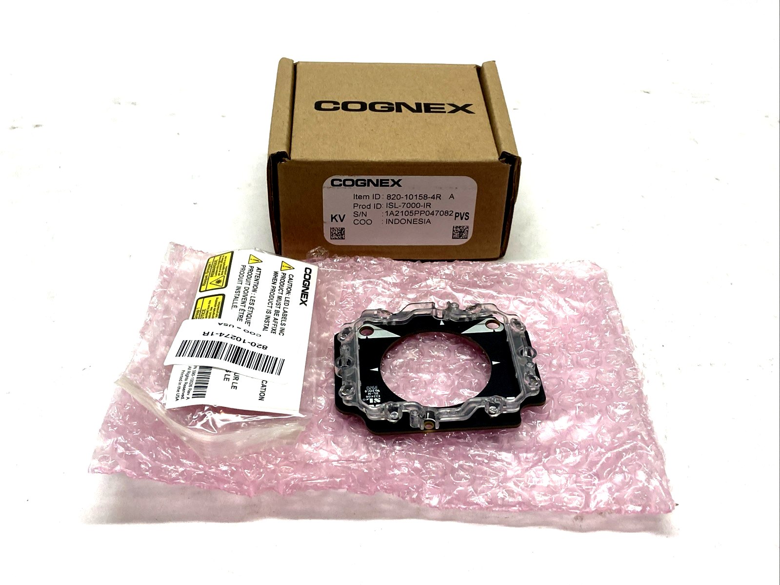 Cognex 820-10158-4R LED Ring Light ISL-7000-IR - New – Open box - Maverick Industrial Sales