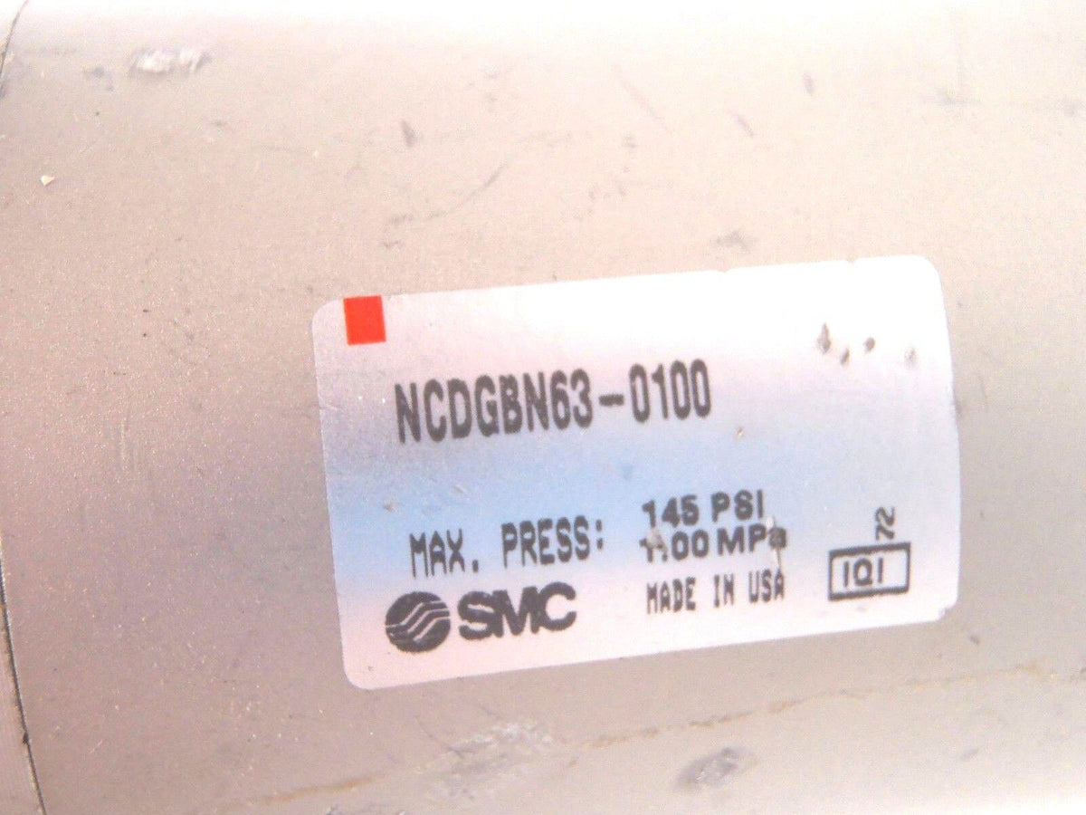 NCDGBN63-0100 | SMC NCG Round Body Pneumatic Cylinder - Used - Maverick Industrial Sales