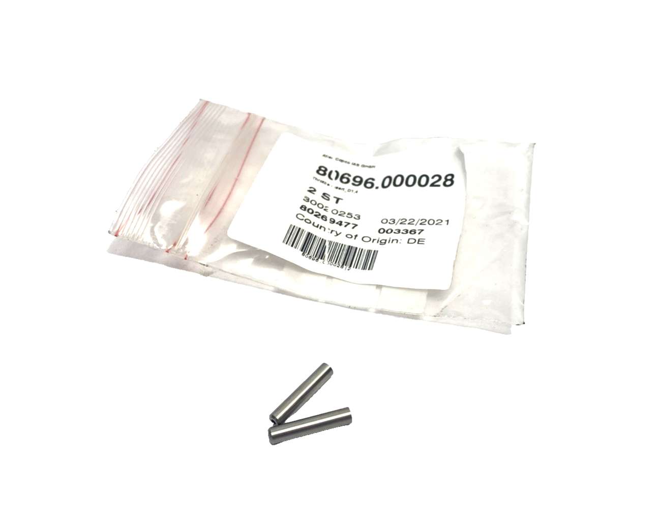 Atlas Copco 80696.000028 Throttle Insert D1.4 LOT OF 2 - New – Open box - Maverick Industrial Sales