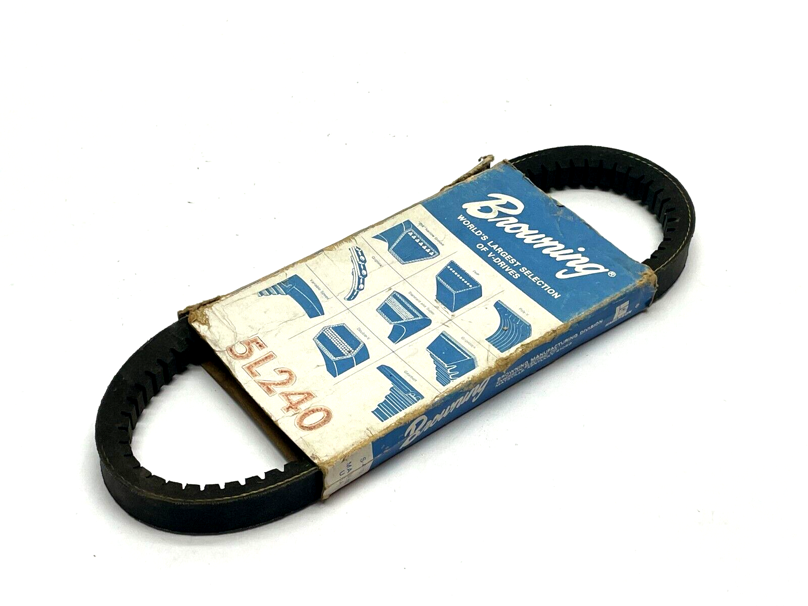 Browning 5L240 V-Belt FHP 24" Outside Length - New - Maverick Industrial Sales