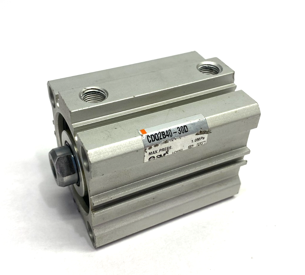 SMC CDQ2B40-30D Compact Cylinder 40mm Bore 30mm Stroke - Maverick Industrial Sales