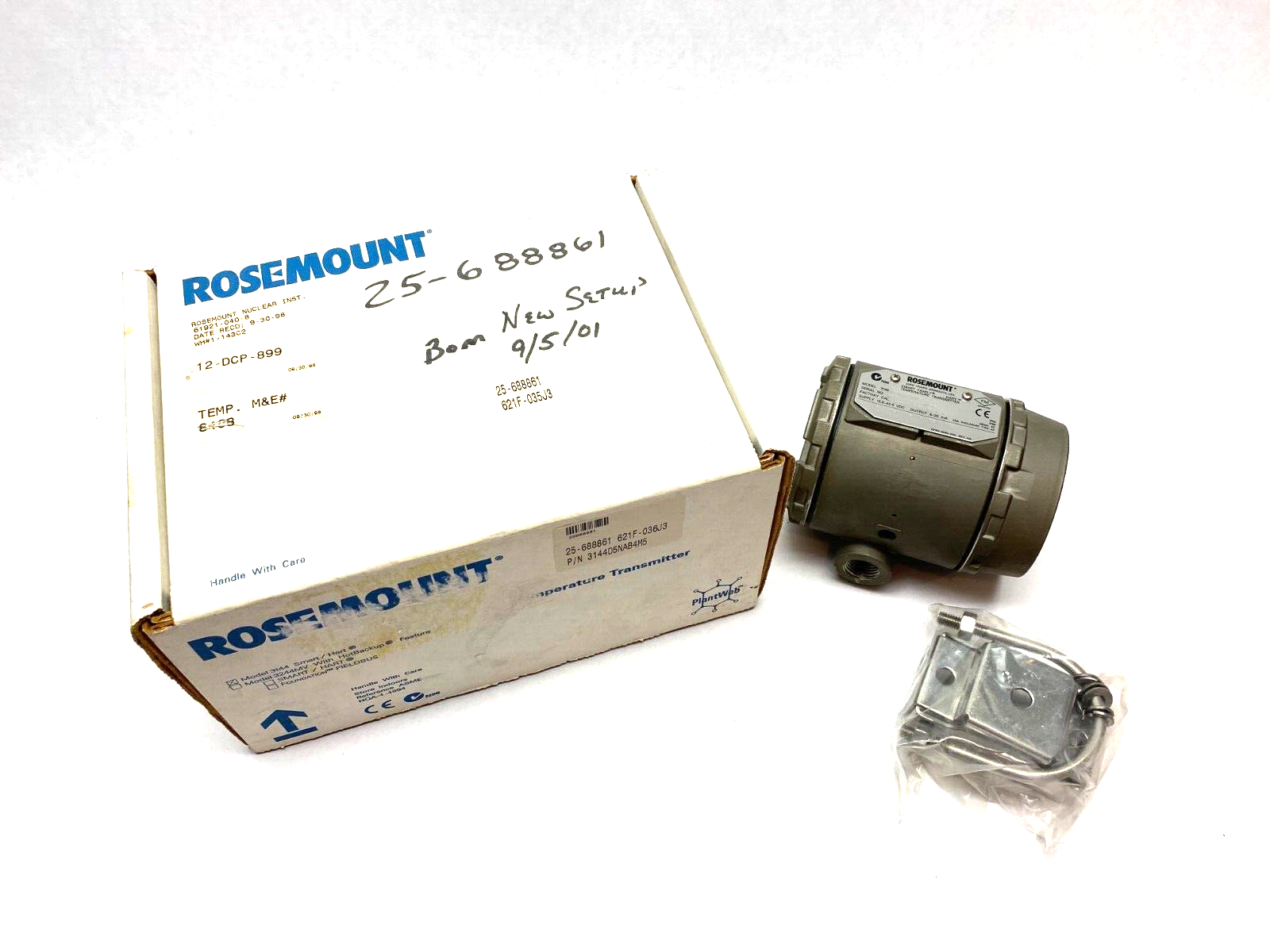 Rosemount Hart 3144D5NAB4M5 Temperature Transmitter Sensor Housing Kit - Maverick Industrial Sales