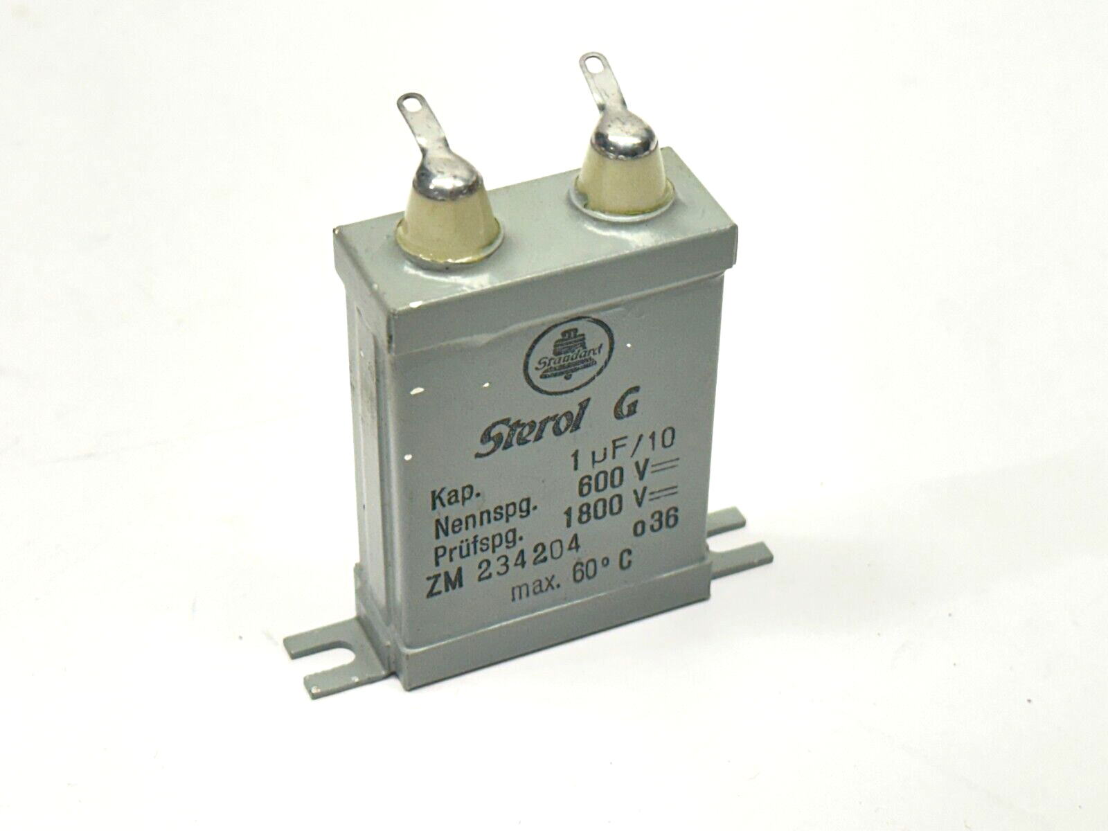 ZM 234204 | Standard Sterol G Capacitor 600V/1800V - Used - Maverick Industrial Sales