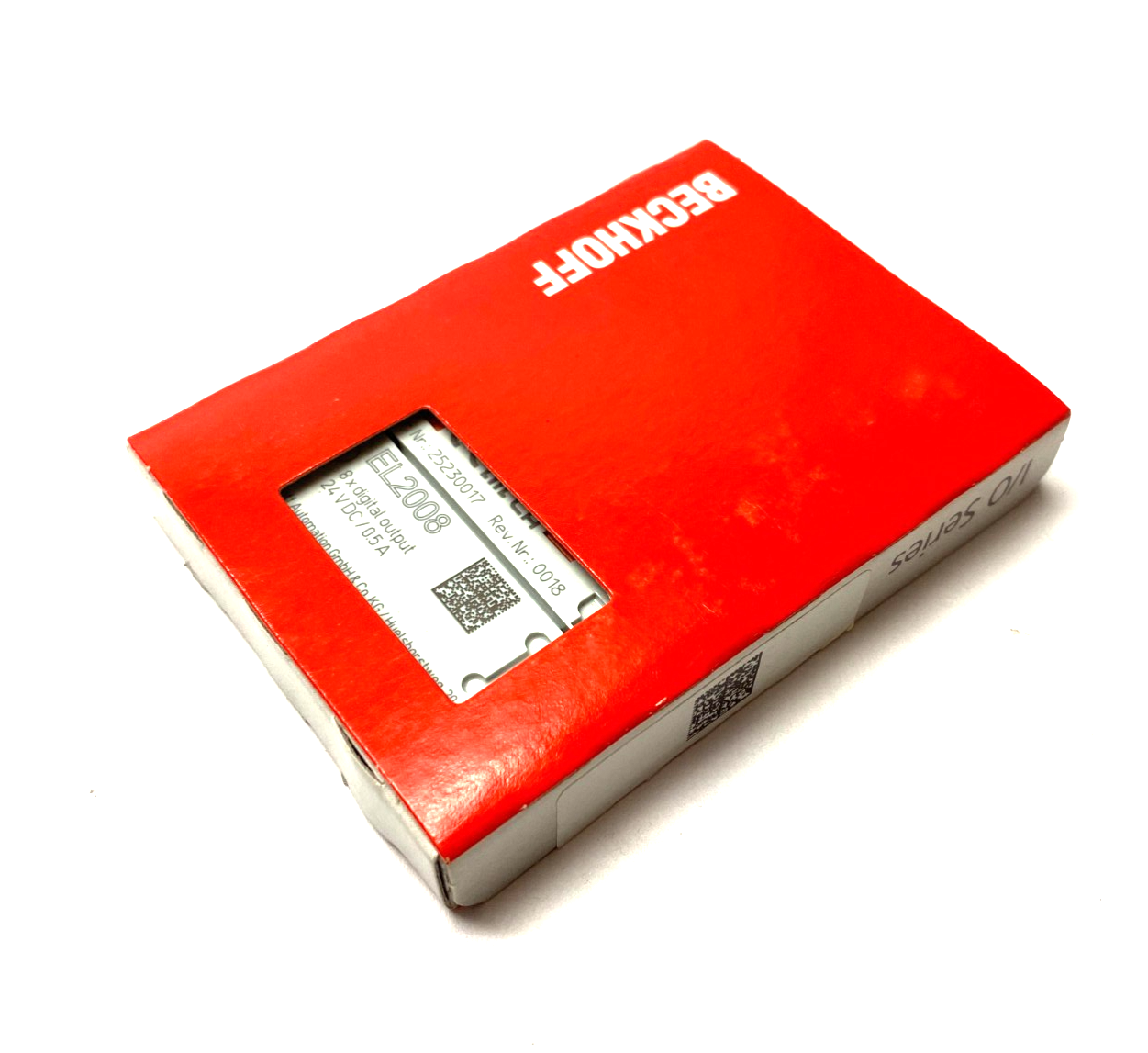 Beckhoff EL2008 EtherCAT 8-Channel Digital Input Module 24VDC - Maverick Industrial Sales