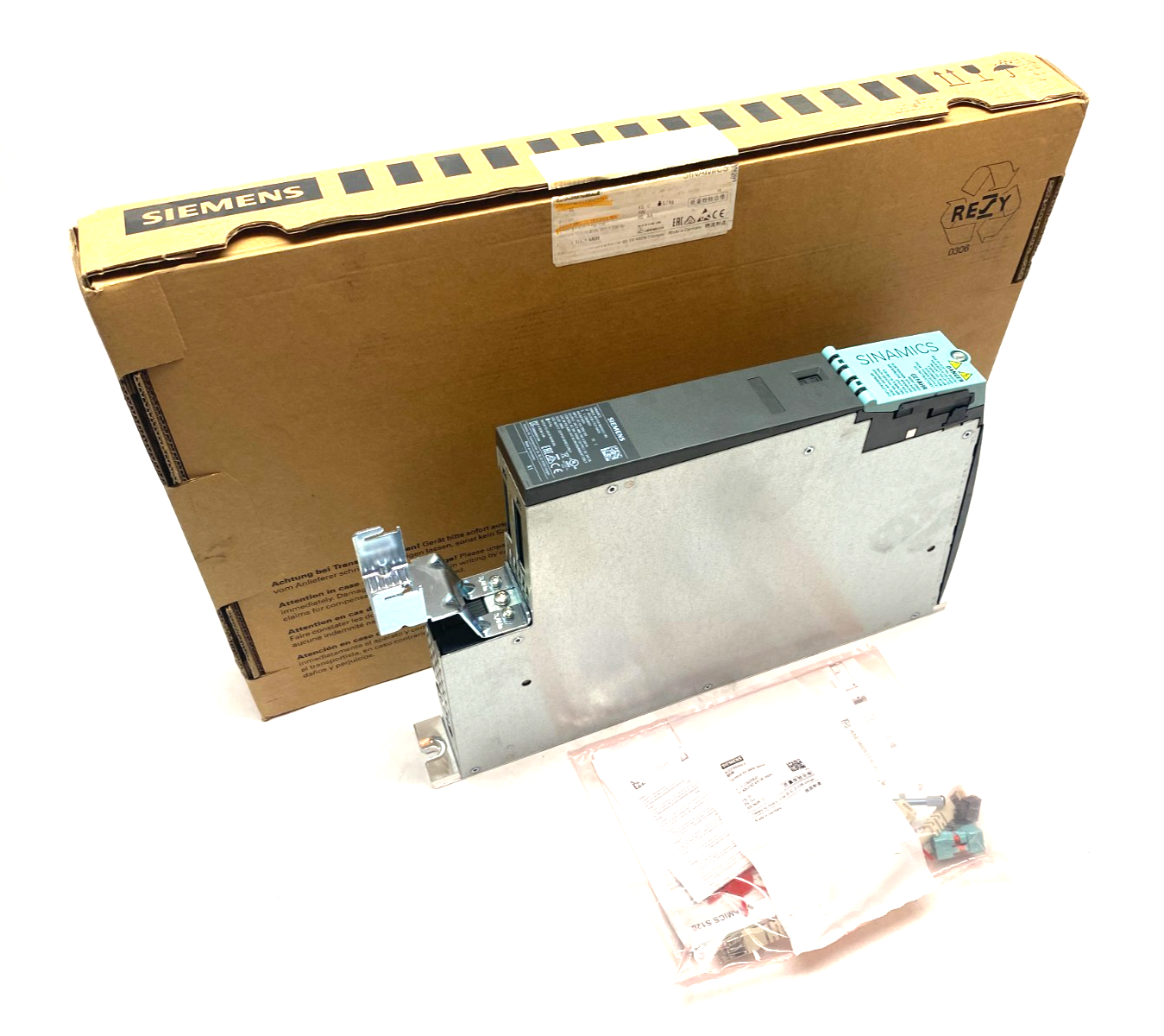 Siemens 6SL3120-1TE21-8AD0 SINAMICS S120 Single Motor Module - Maverick Industrial Sales