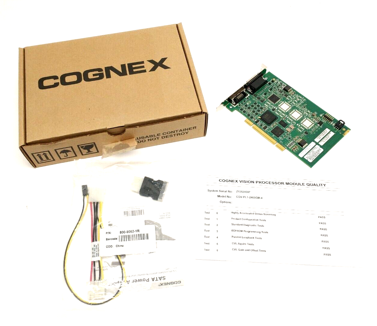 Cognex 200-0236-6R C Vision Processor Module COV-PLT-2400GM-4, VM41B 203-0236-RD - Maverick Industrial Sales