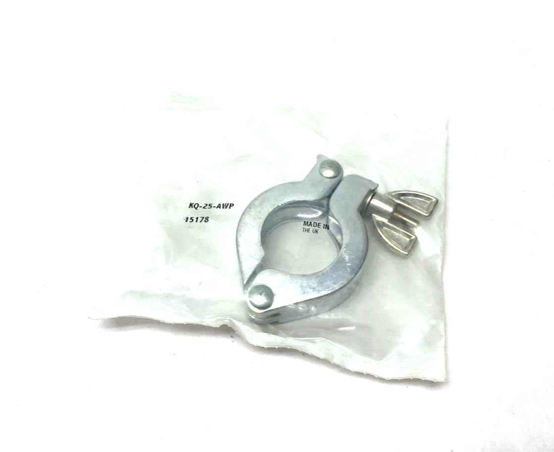 KQ25AWP | Agilent Wing Nut Quick-Clamp NW25 Metallic FInish - New - Maverick Industrial Sales