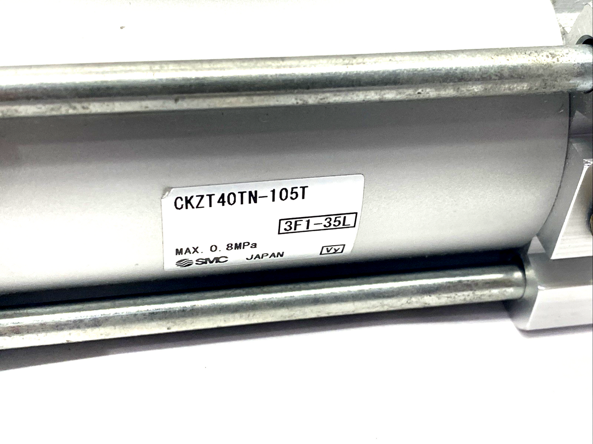 CKZT40TN-105T | SMC Pneumatic Clamping Cylinder 40mm Bore, 105 Deg. - New – Open box - Maverick Industrial Sales