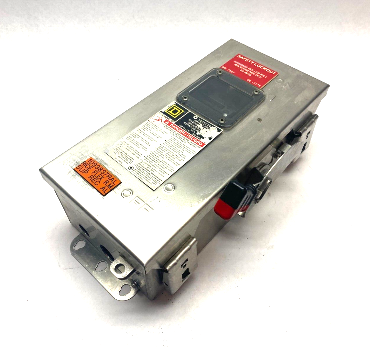 Square D HU361DSVW Stainless Steel Heavy Duty Safety Switch Series F06 - Maverick Industrial Sales