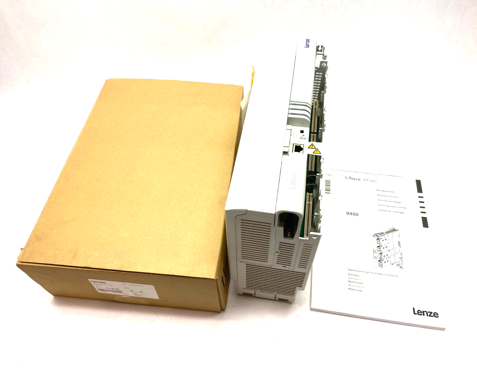 Lenze E94ASHE0244 HighLine Servo Inverter Drive 9400 Single Drive 3 x 400V - Maverick Industrial Sales
