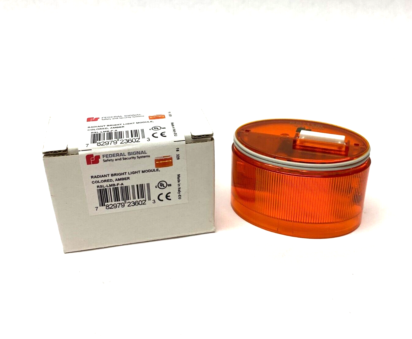 Federal Signal RSL-LMB-F-A Radiant Steady Bright Stack Light Module Amber - New – Open box - Maverick Industrial Sales