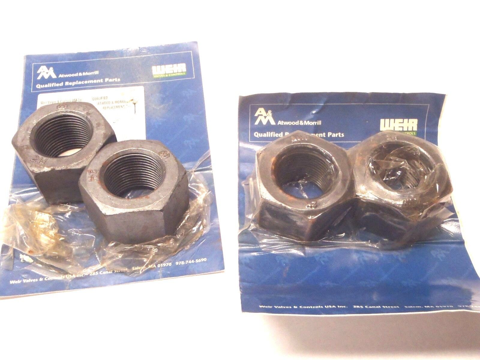 Weir Hex Cover Nut for 20 inch Air Assisted Check Valve Atwood & Morrill - Maverick Industrial Sales