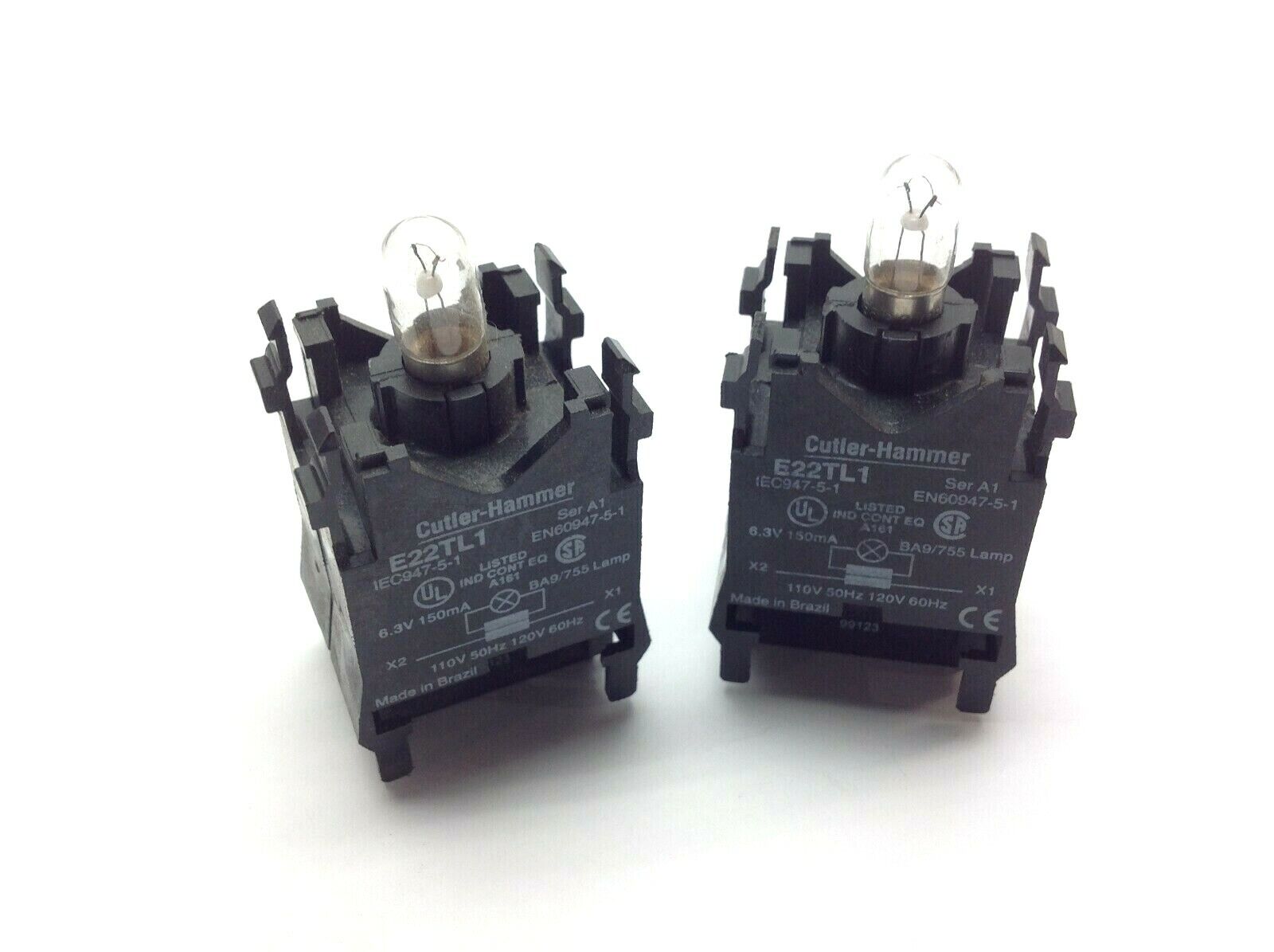 Cutler Hammer E22TL1 Light Unit LOT OF 2 - Maverick Industrial Sales