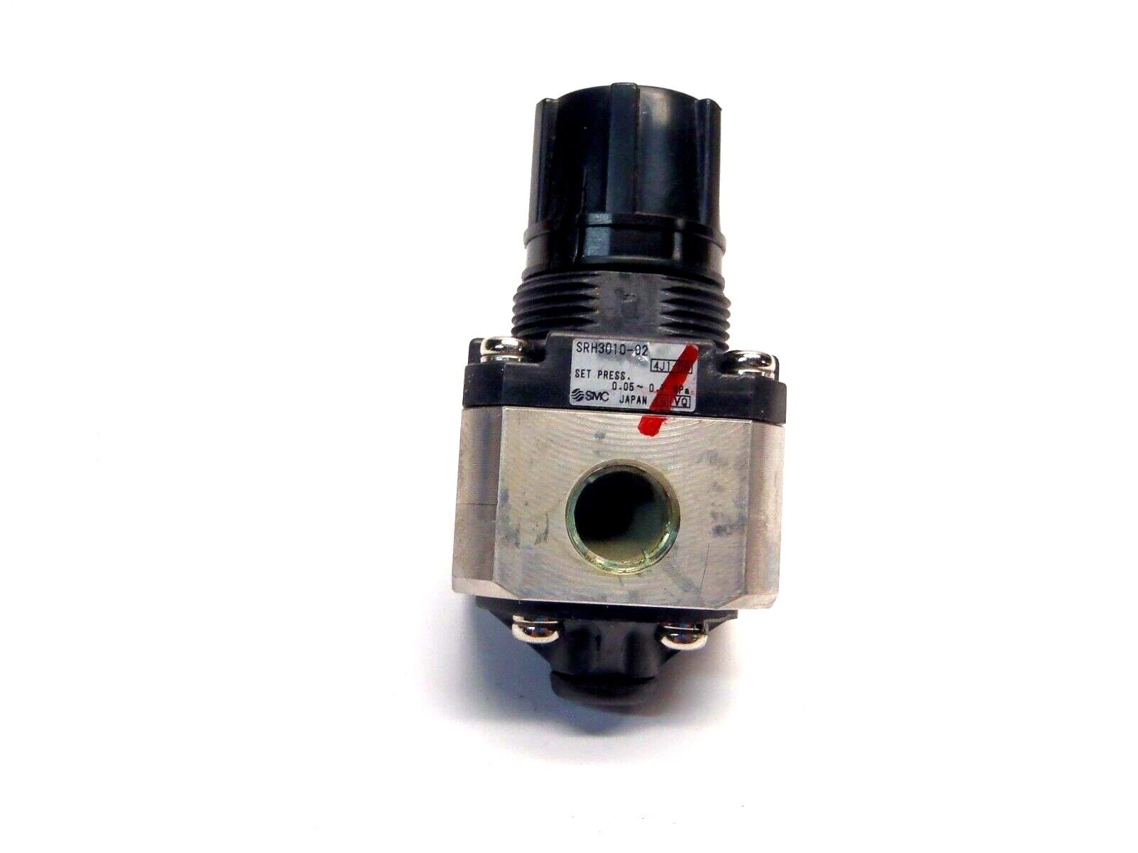 SR3010-02 | SMC 3 Way Regulator Stainless Steel 0.05~0.7 MPa - Used - Maverick Industrial Sales