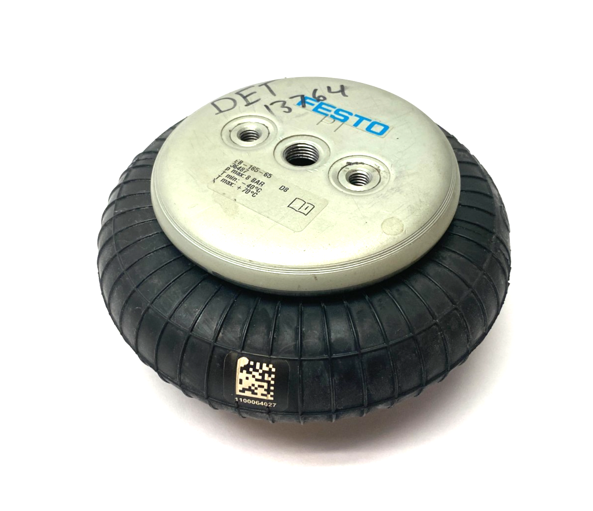 Festo EB-165-65 Bellows Cylinder 65mm Stroke Size 165 1/4" Connection 36487 - Maverick Industrial Sales