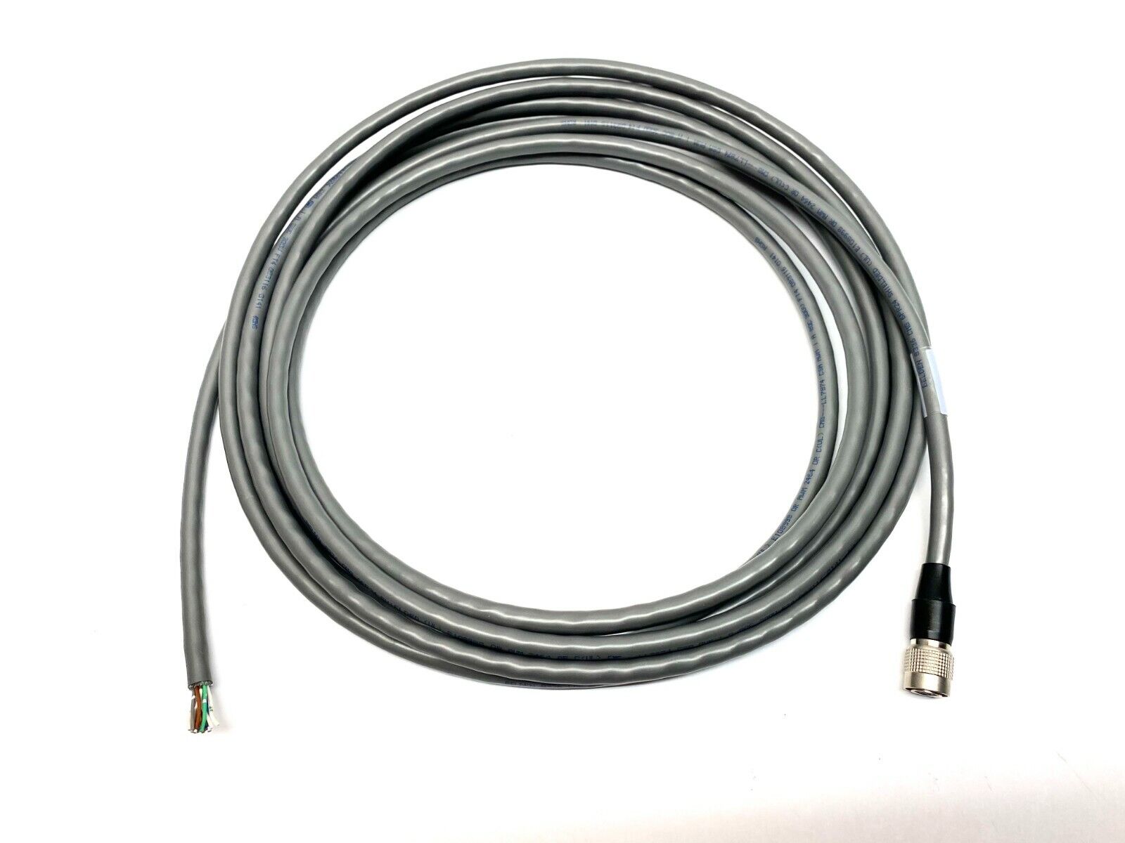 VCP-5M-12-W-STR | Nortech Systems Gray Camera Cable - New – Open box - Maverick Industrial Sales