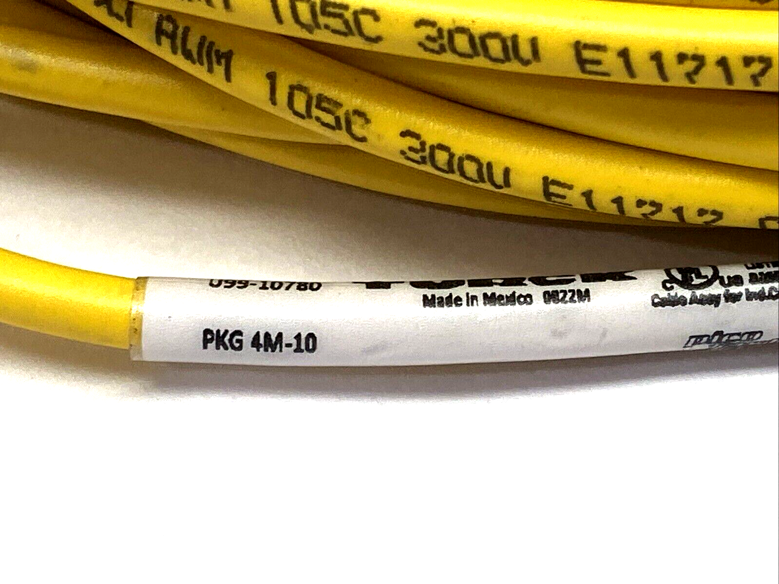Turck PKG 4M-10 Cordset M8 4-Pin Female 10m U99-10780 - New – Open box - Maverick Industrial Sales