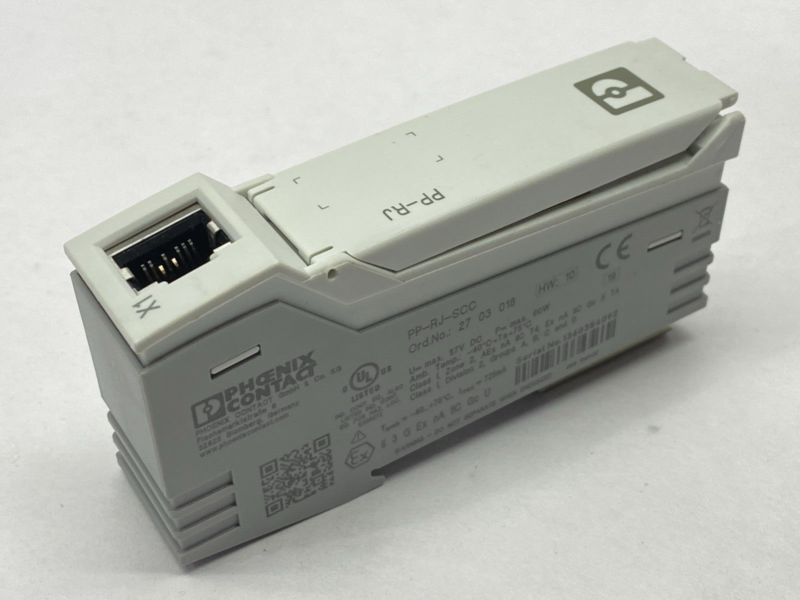 Phoenix Contact PP-RJ-SCC Patch Panel 2703018 - Used - Maverick Industrial Sales