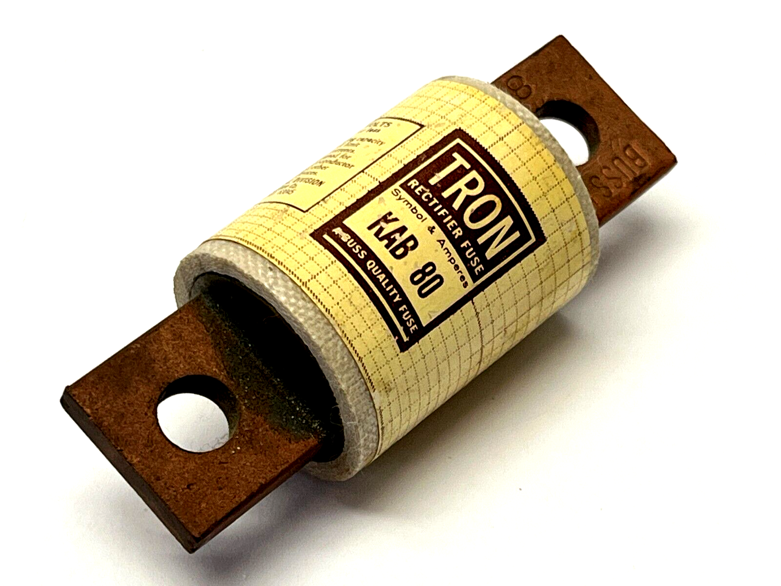 Bussmann KAB-80 Tron Rectifier Fuse 80A 250V - New – Open box - Maverick Industrial Sales