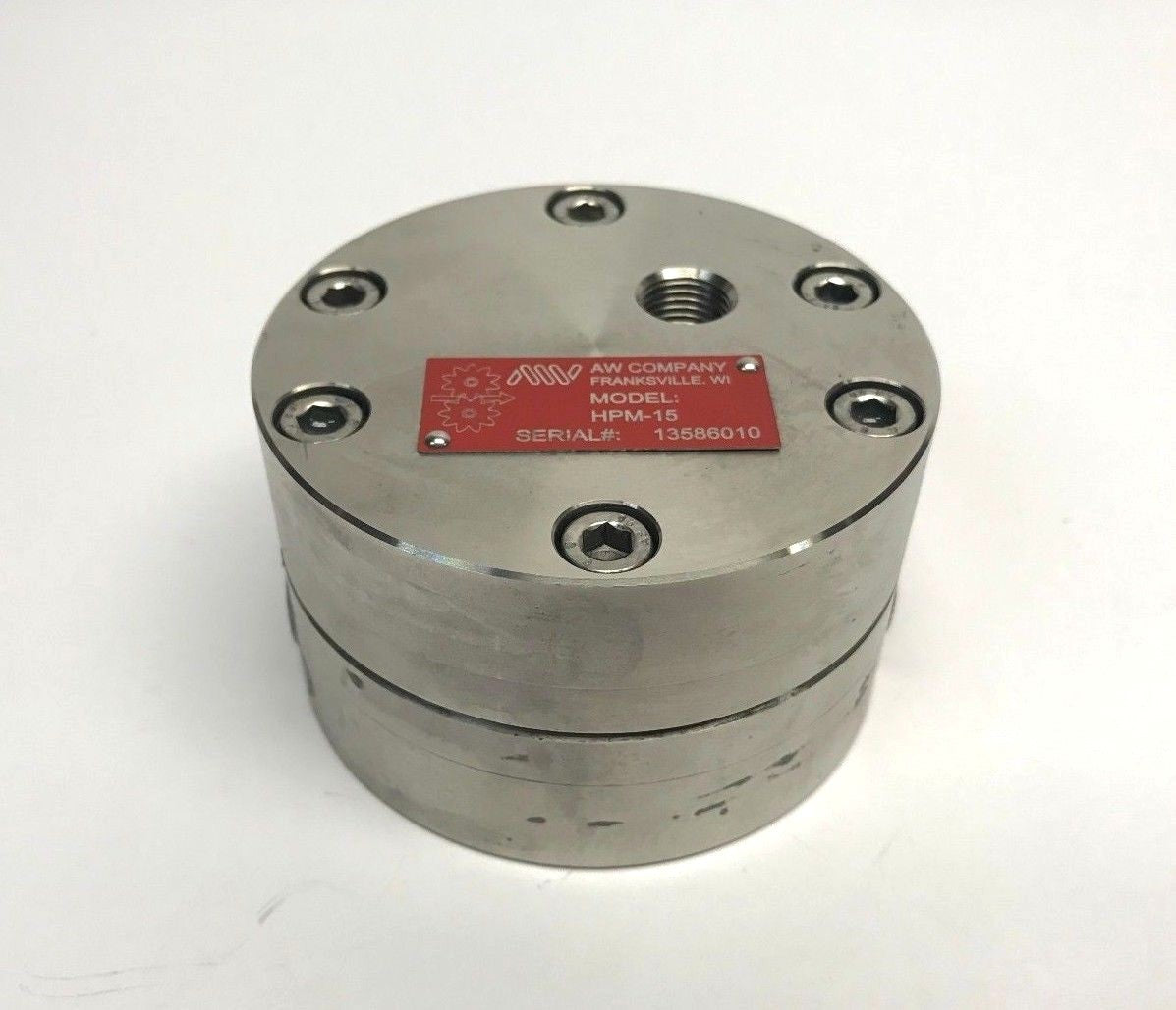 AW Company Model HPM-15 Flow Meter Valve, Positive Displacement - Used - Maverick Industrial Sales