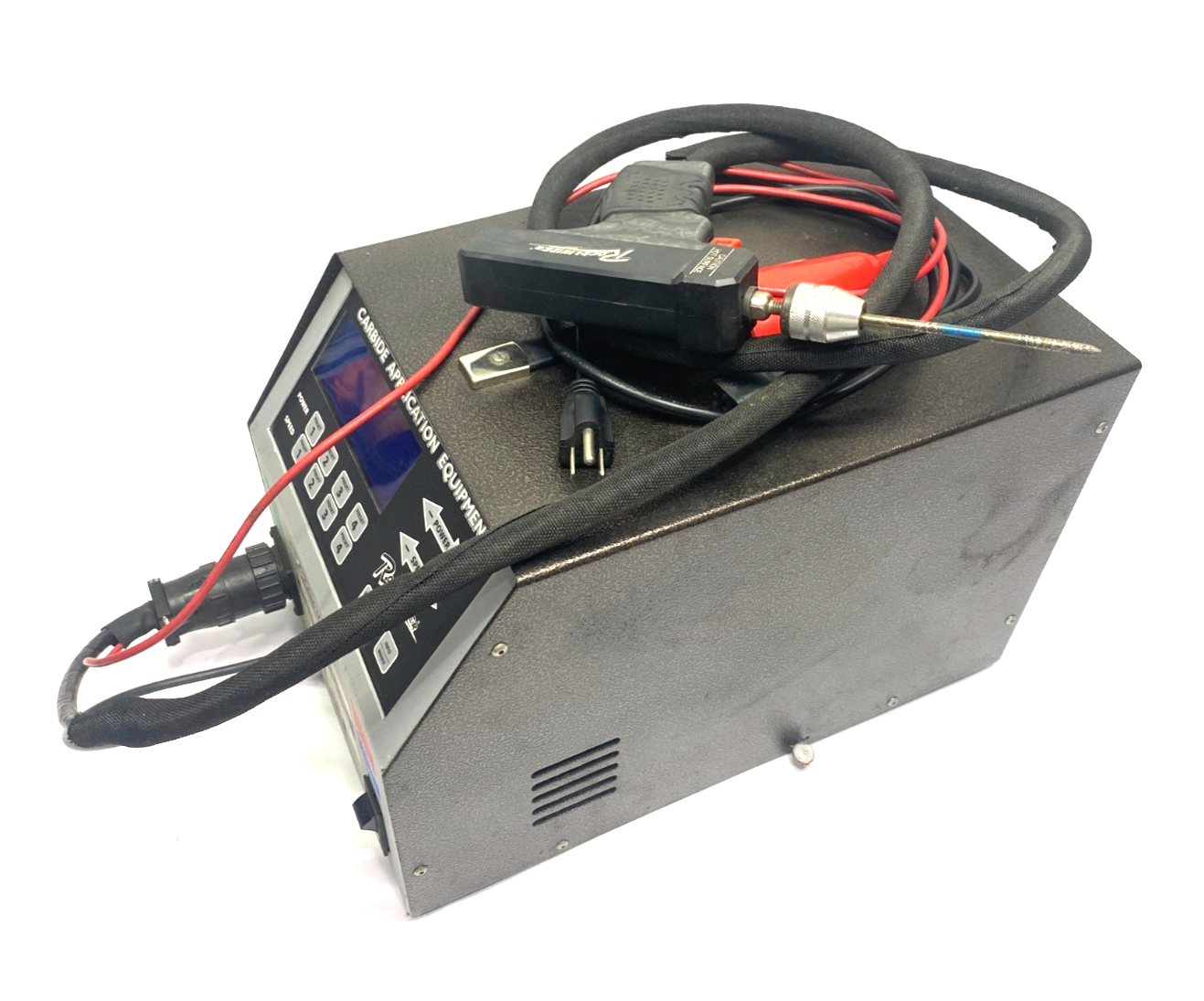 Rocklin 950E Rocklinizer Carbide Application Machine w/ 950-400 Deposit Gun - Maverick Industrial Sales