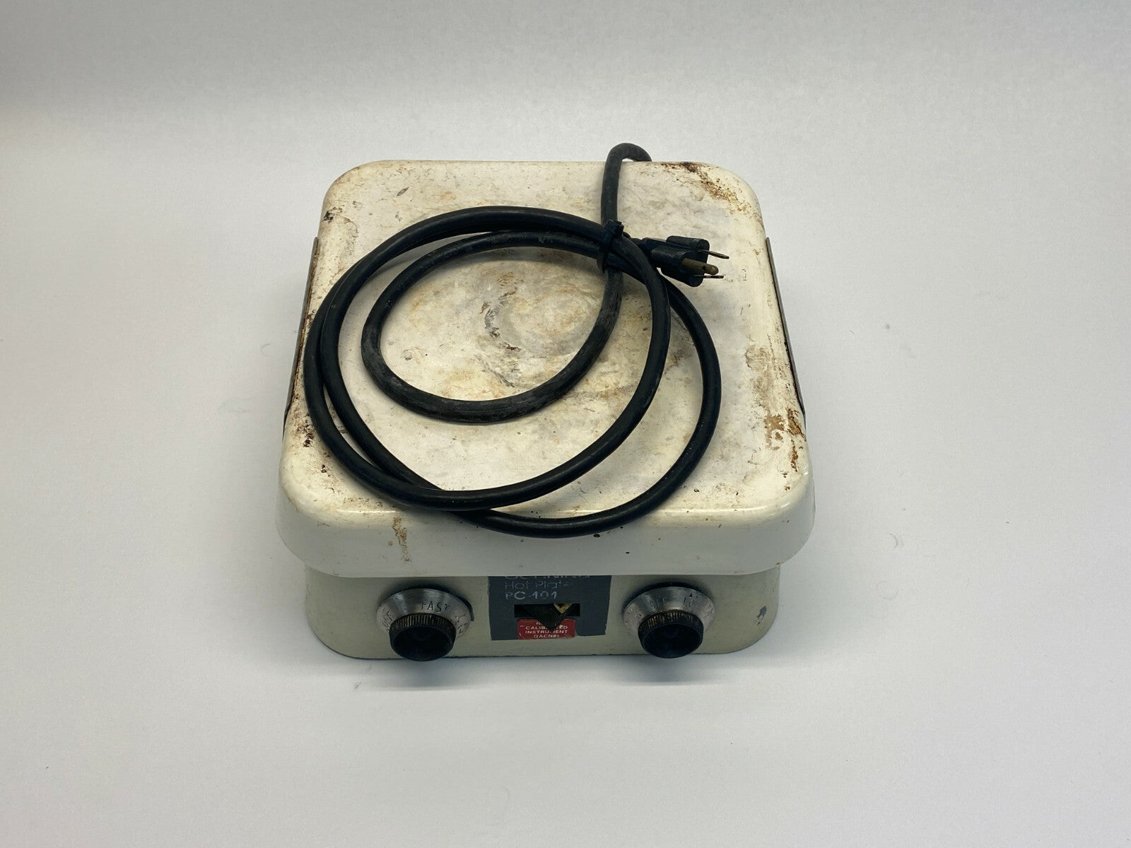 Corning PC-101 Hot Plate Stirrer 10" x 10" Ceramic Top - For parts or not working - Maverick Industrial Sales