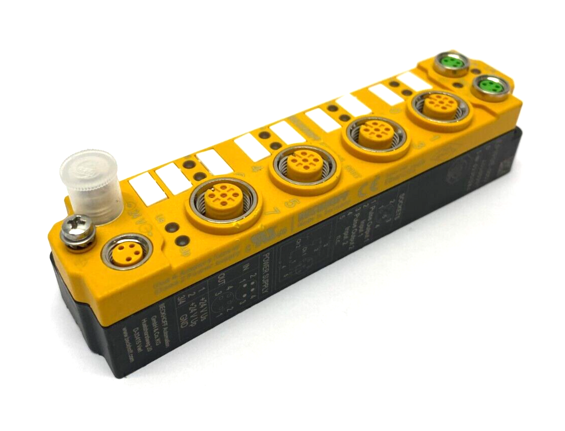 Beckhoff EP1908-0002 EtherCAT I/O Junction Block 8-Channel Digital Input 24VDC - Maverick Industrial Sales
