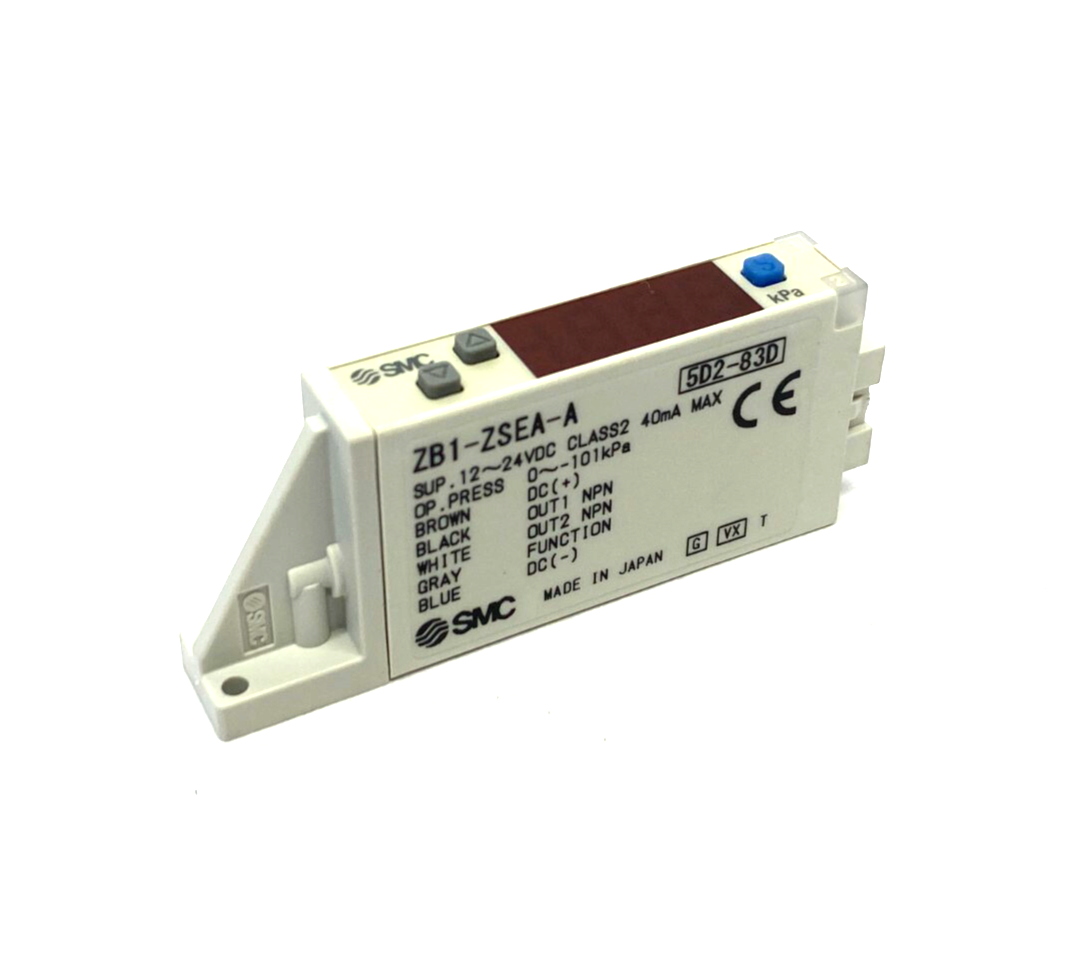 ZB1-ZSEA-A | SMC Compact Digital Vacuum Switch Unit - New – Open box - Maverick Industrial Sales