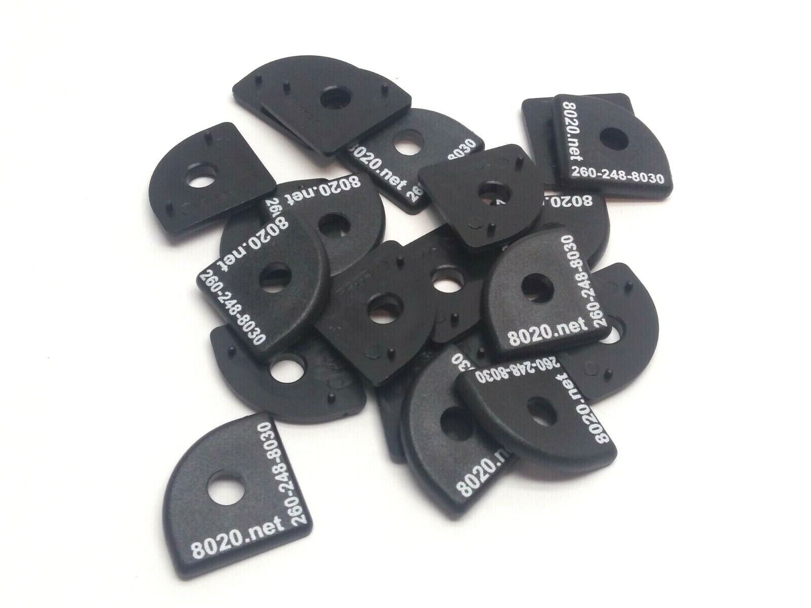 2022 | 80/20 INC Black End Cap 1012 Push In End Cap LOT OF 20 - New Other - Maverick Industrial Sales